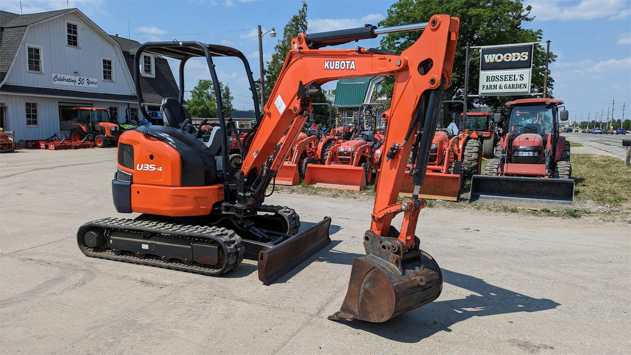 2015 Kubota U35-4 Mini Excavator