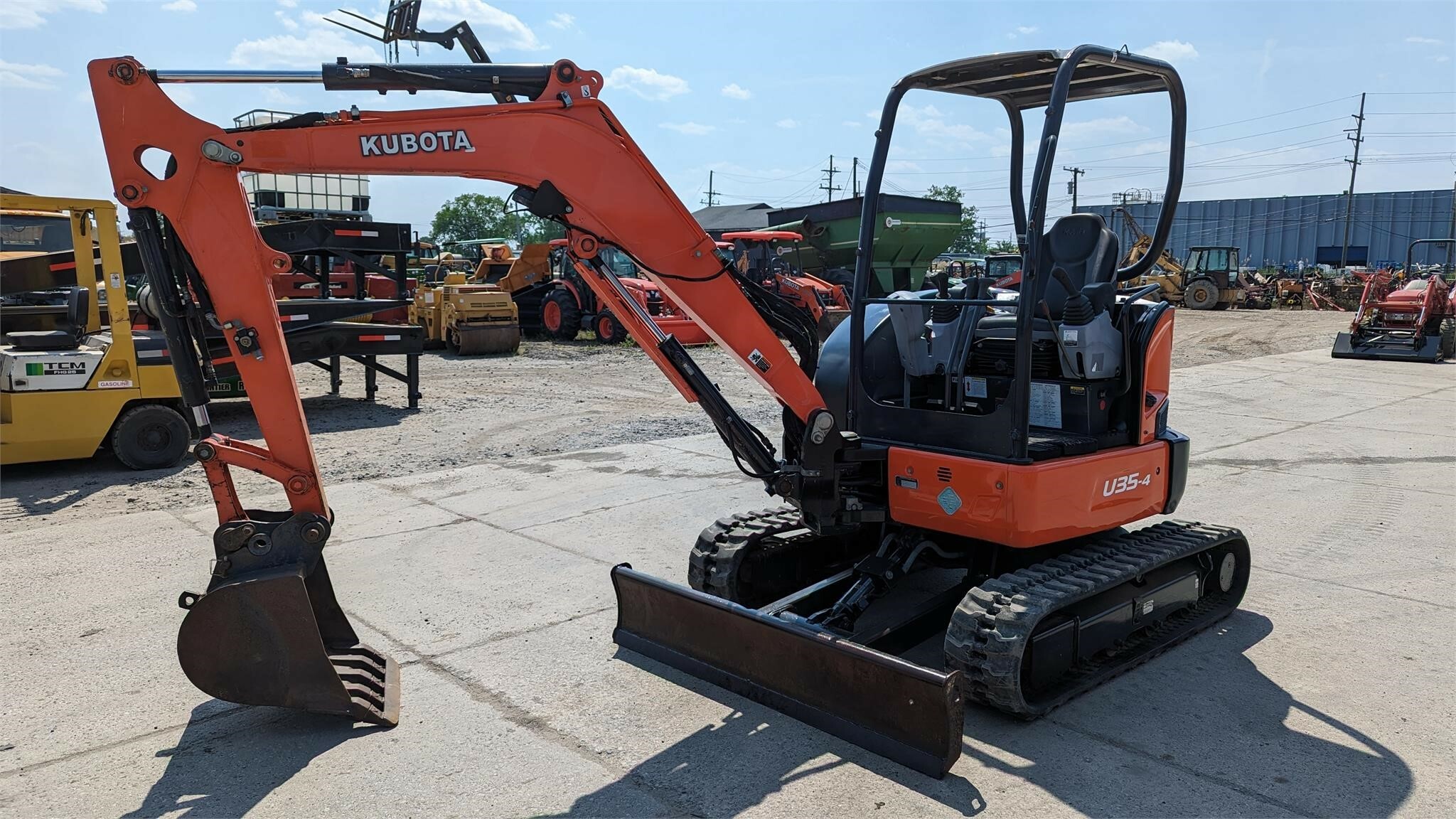2015 Kubota U35-4 Mini Excavator