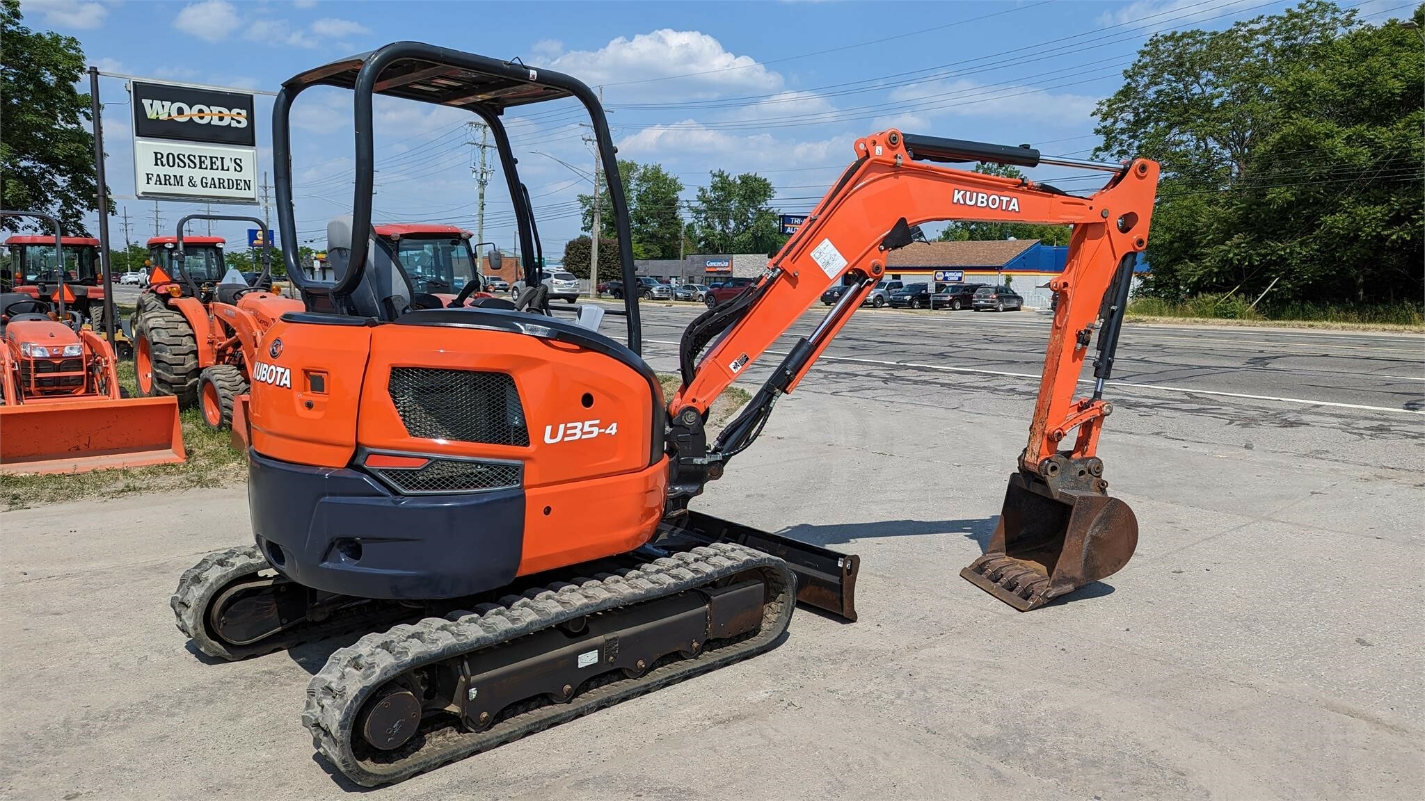 2015 Kubota U35-4 Mini Excavator