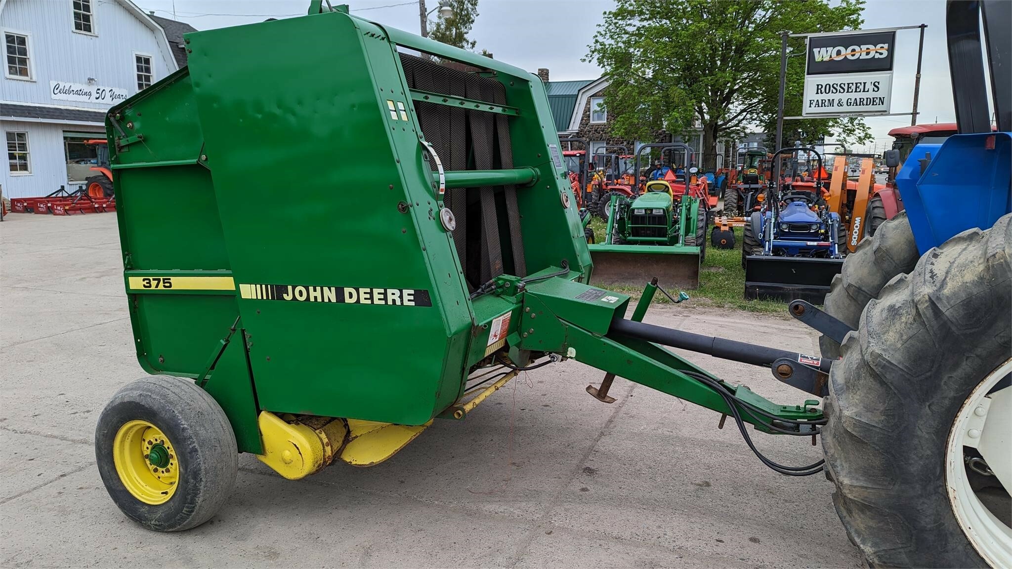 John Deere 375 Round Baler 6,500 Machinery Pete