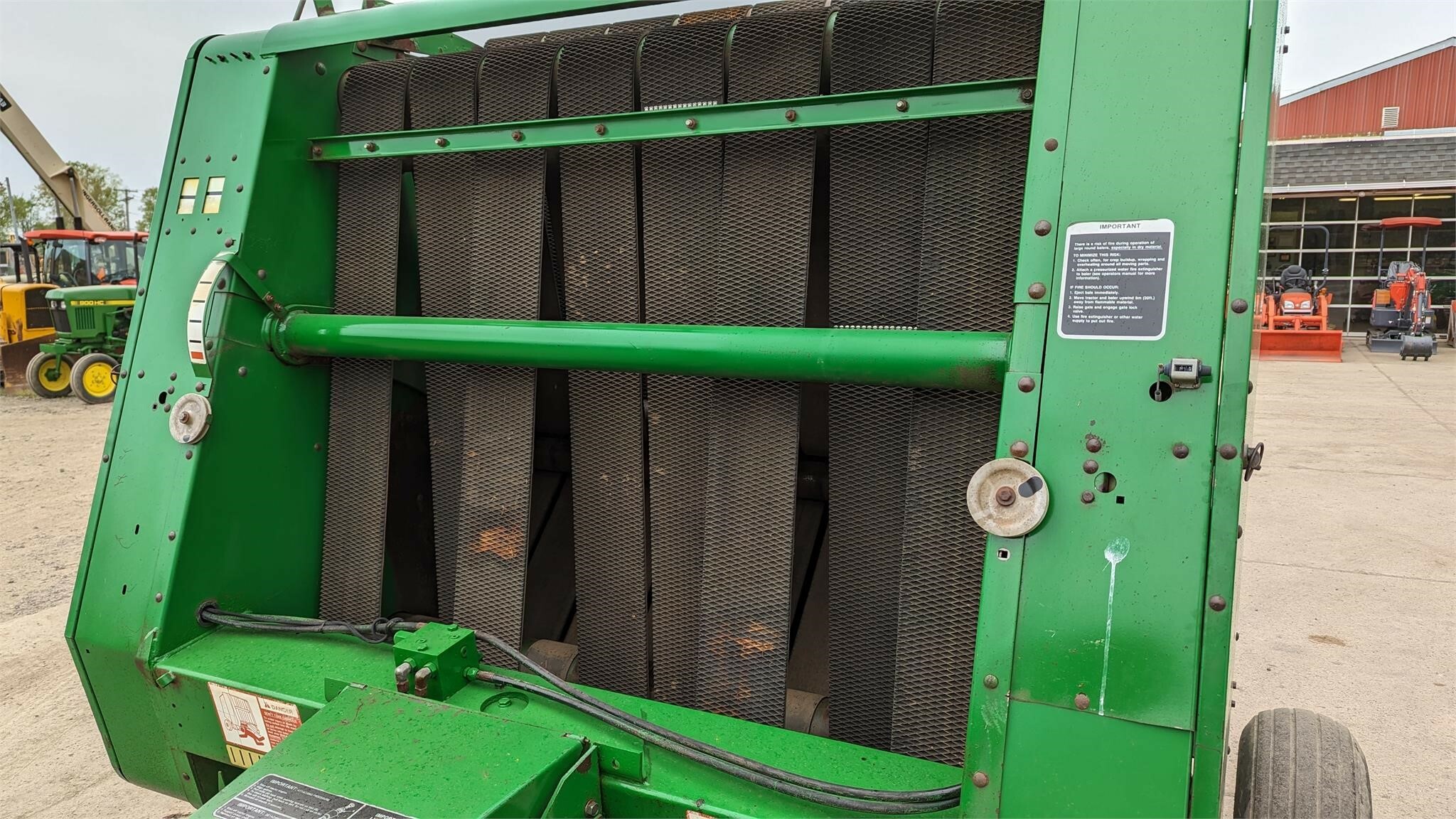 John Deere 375 Round Baler 6,500 Machinery Pete