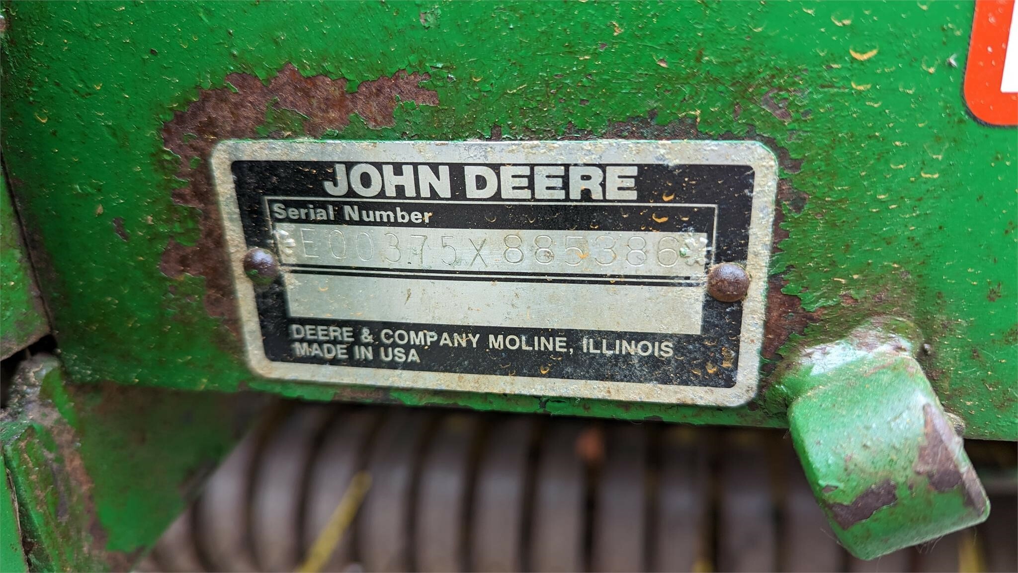 John Deere 375 Round Baler 6,500 Machinery Pete