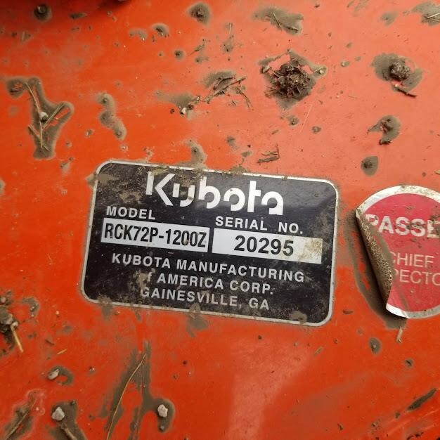 2019 Kubota ZD1211L Lawn Mower