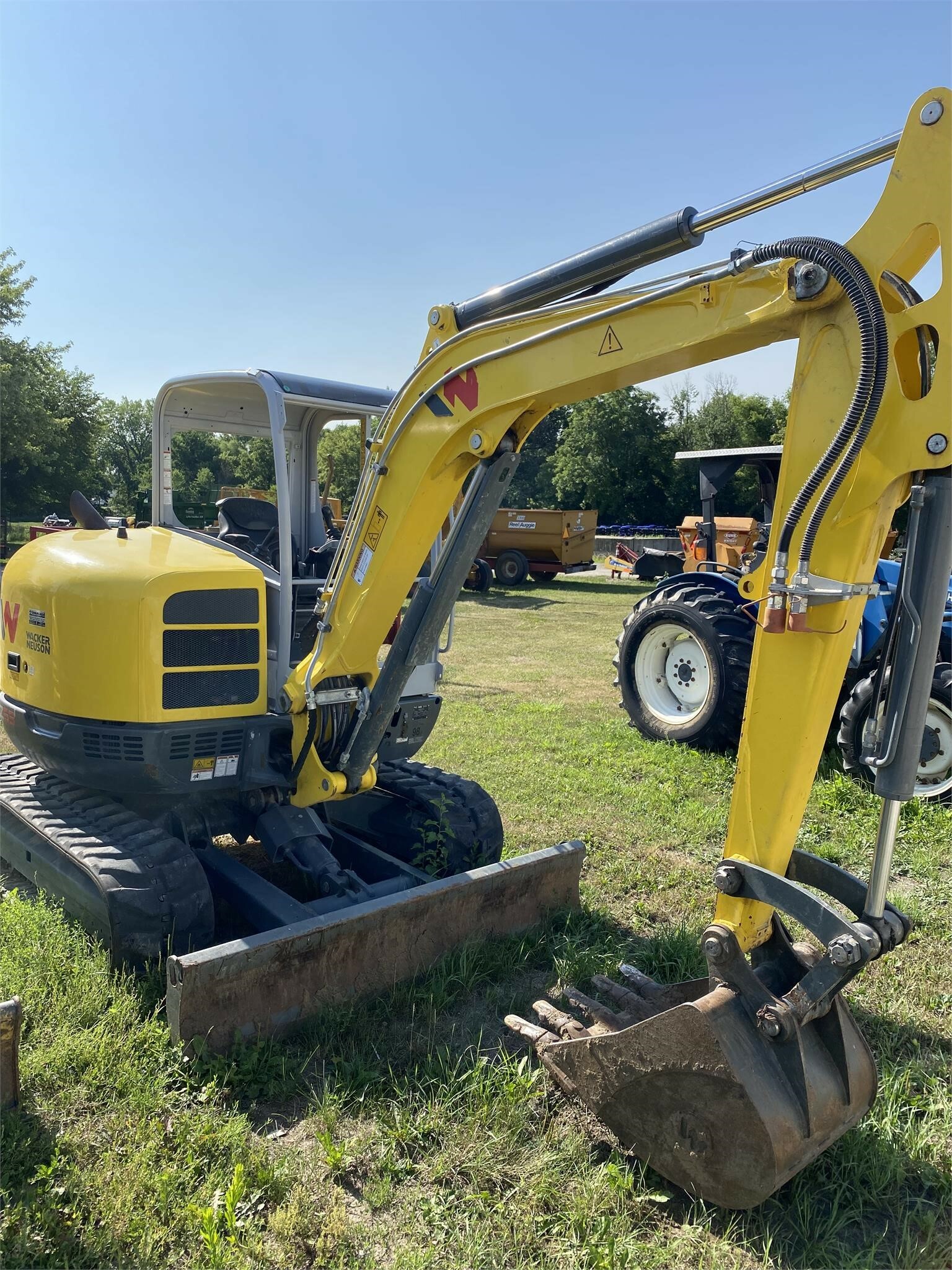 2016 Wacker Neuson EZ53 Mini Excavator