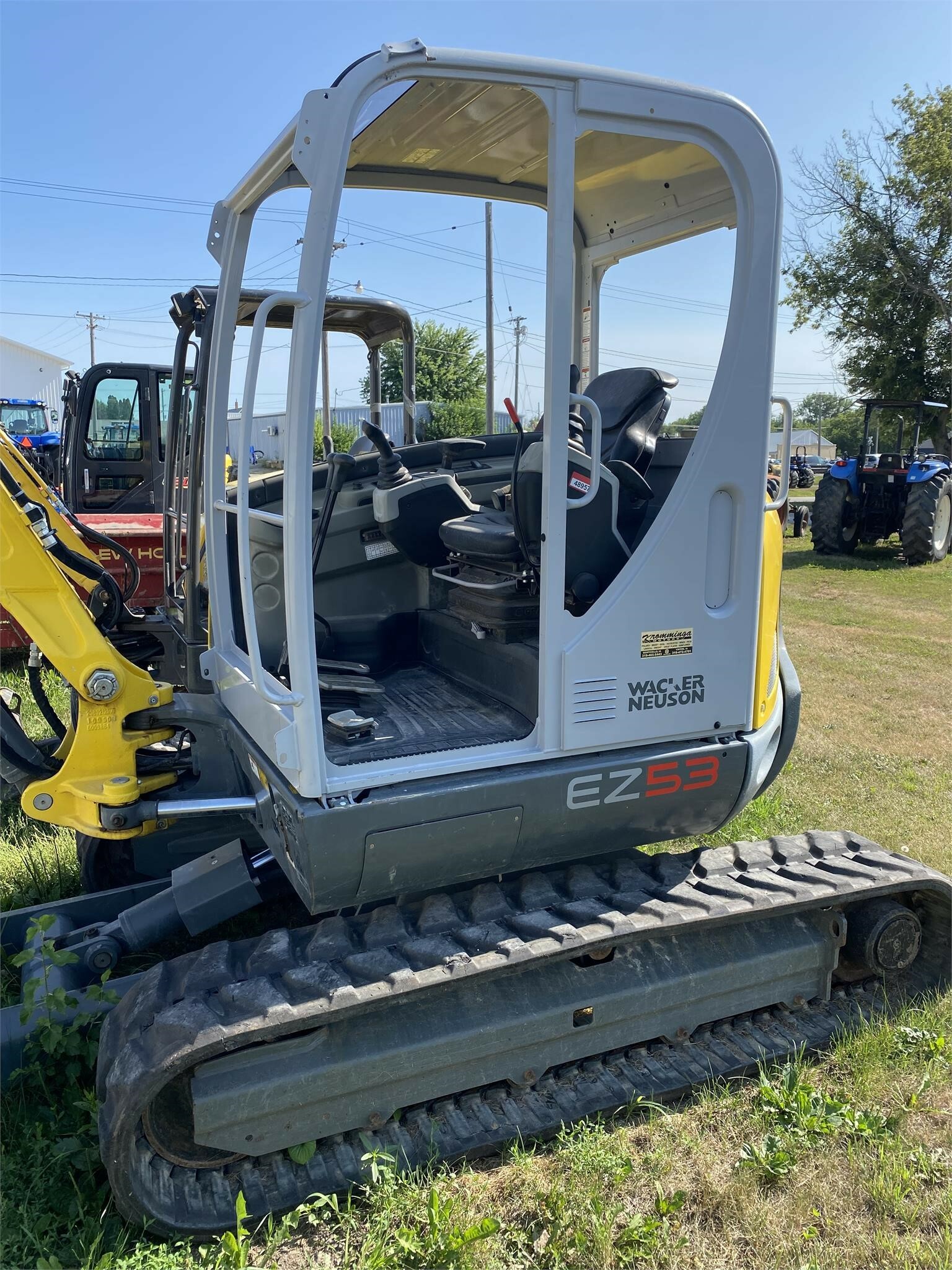 2016 Wacker Neuson EZ53 Mini Excavator