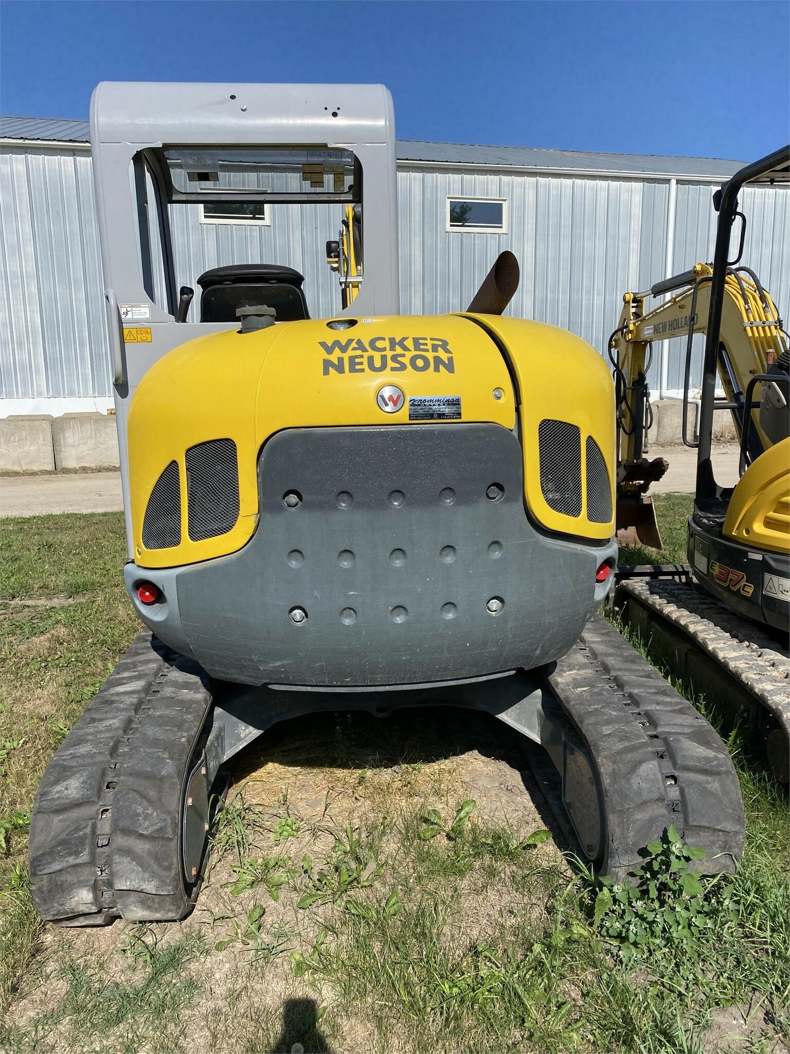 2016 Wacker Neuson EZ53 Mini Excavator