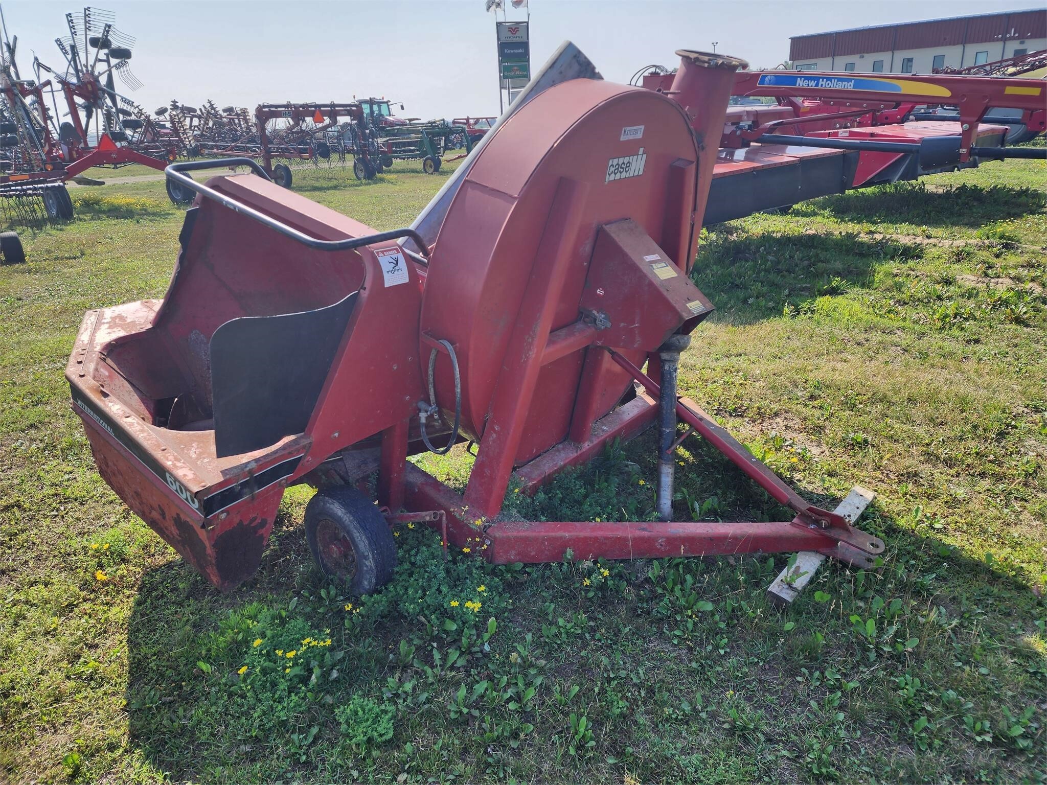 Case IH 600 Forage Blower 1,100 Machinery Pete