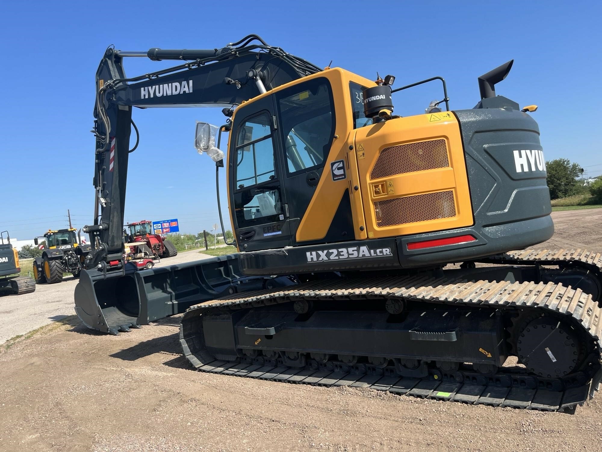 2023 Hyundai HX235A LCR Excavator Call Machinery Pete