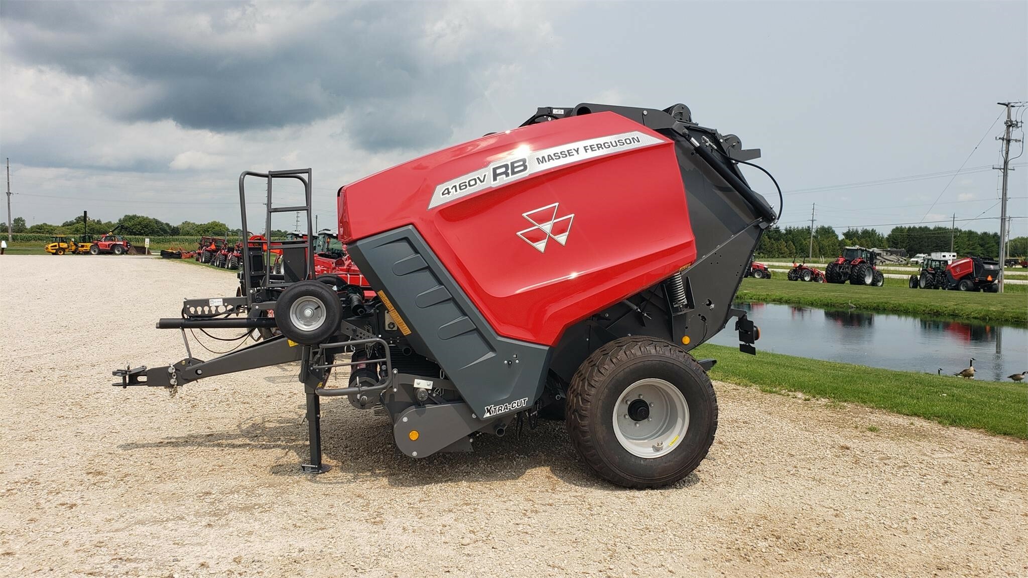  Massey Ferguson RB4160V Round Baler