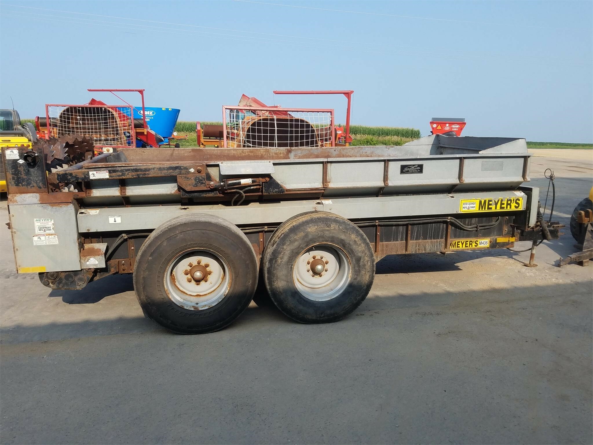 Meyers M435 Manure Spreader 21,900 Machinery Pete