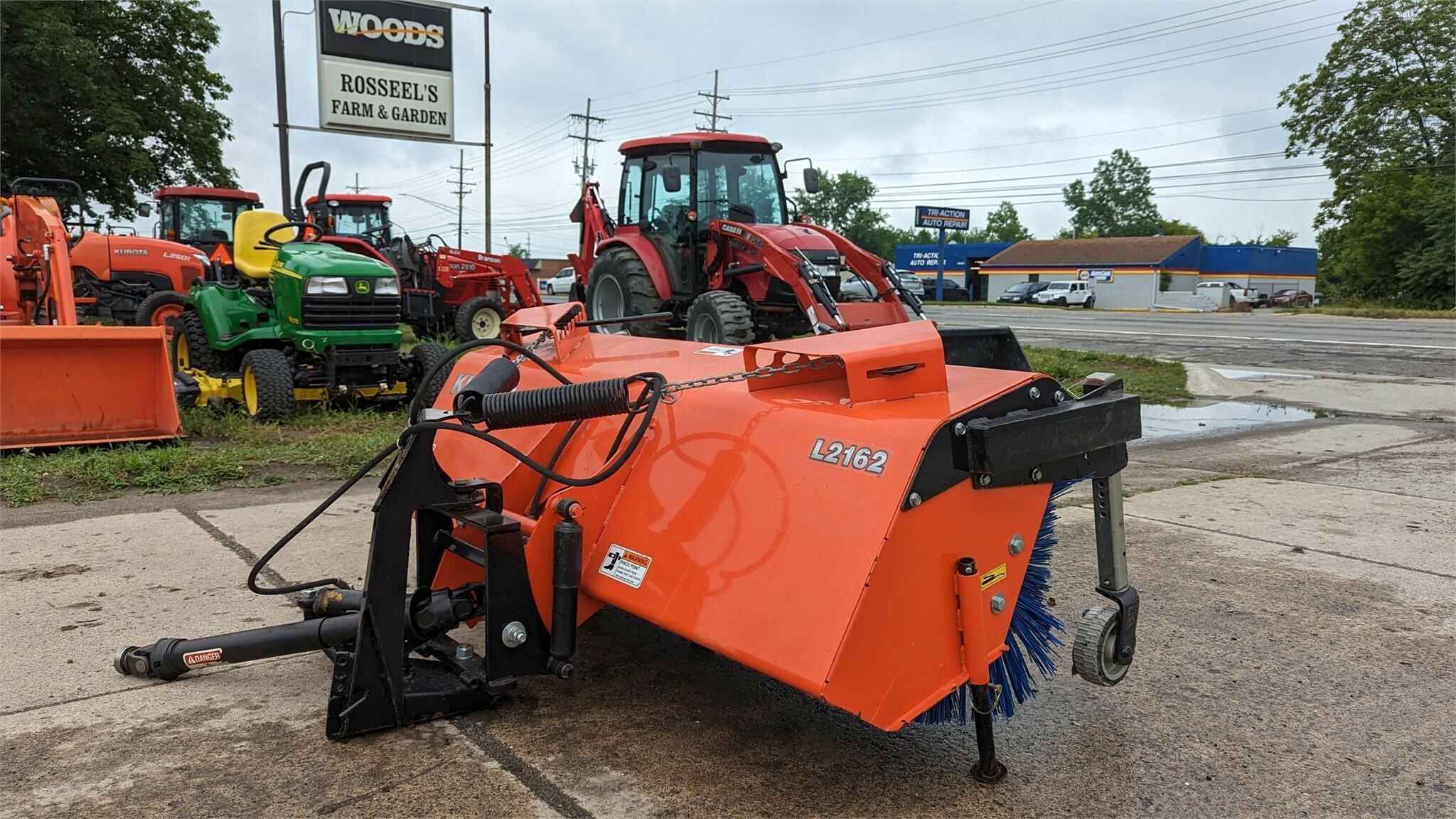 Kubota L2162 Harvesting Attachment 1,950 Machinery Pete