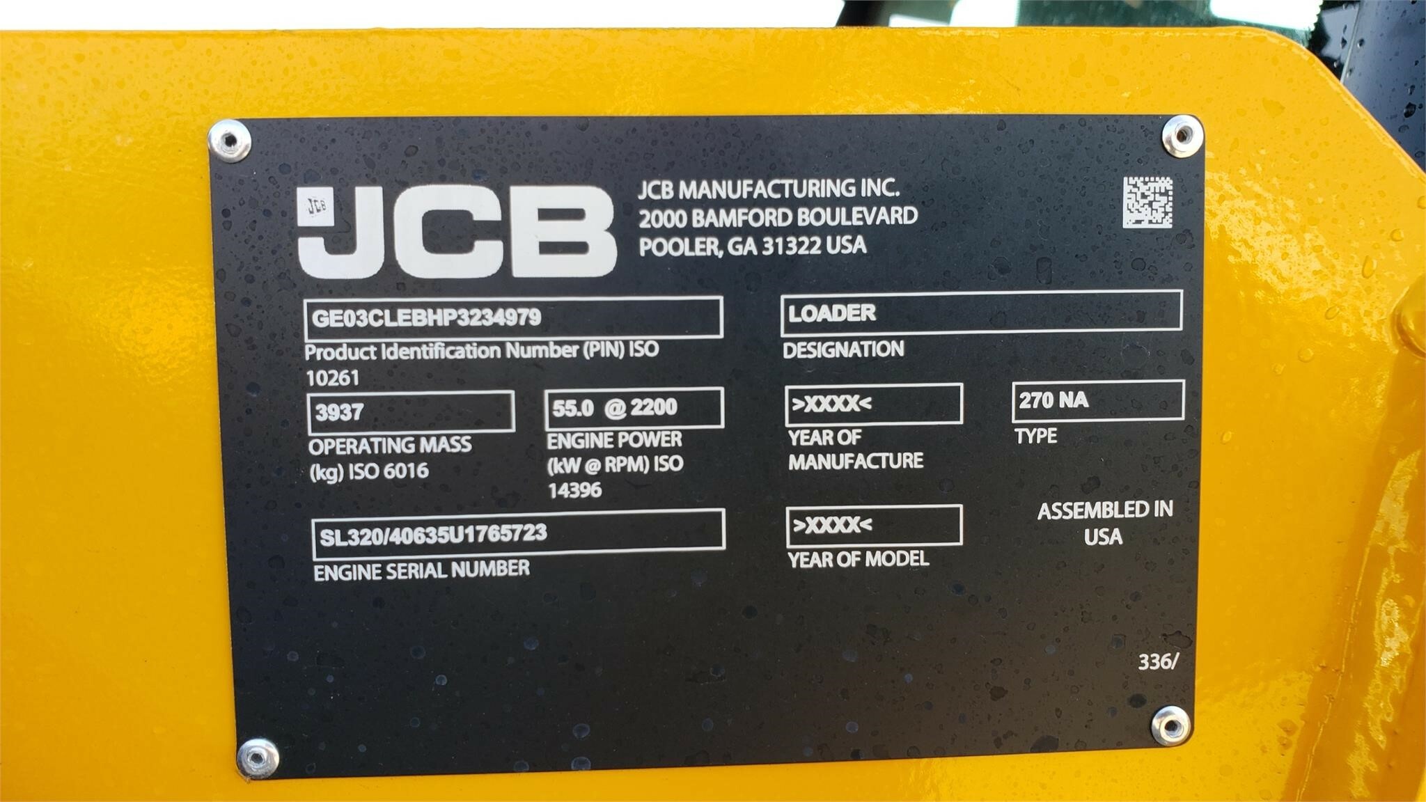 2023 JCB 270 Skid Steer