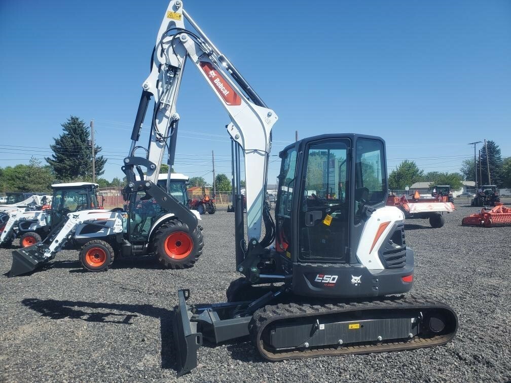 2023 Bobcat E50 Mini Excavator Call Machinery Pete