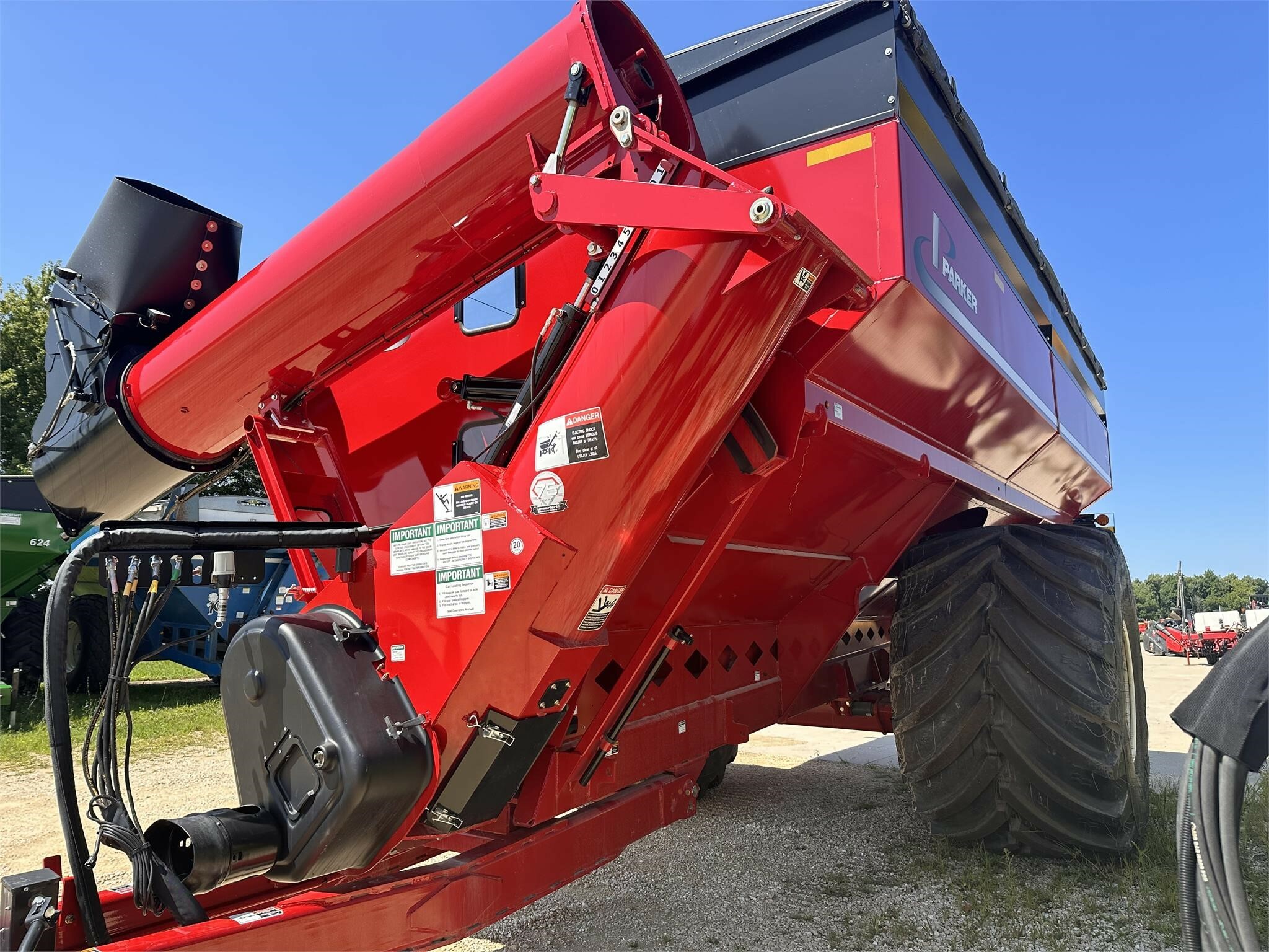 Parker 1154 Grain Cart Call Machinery Pete