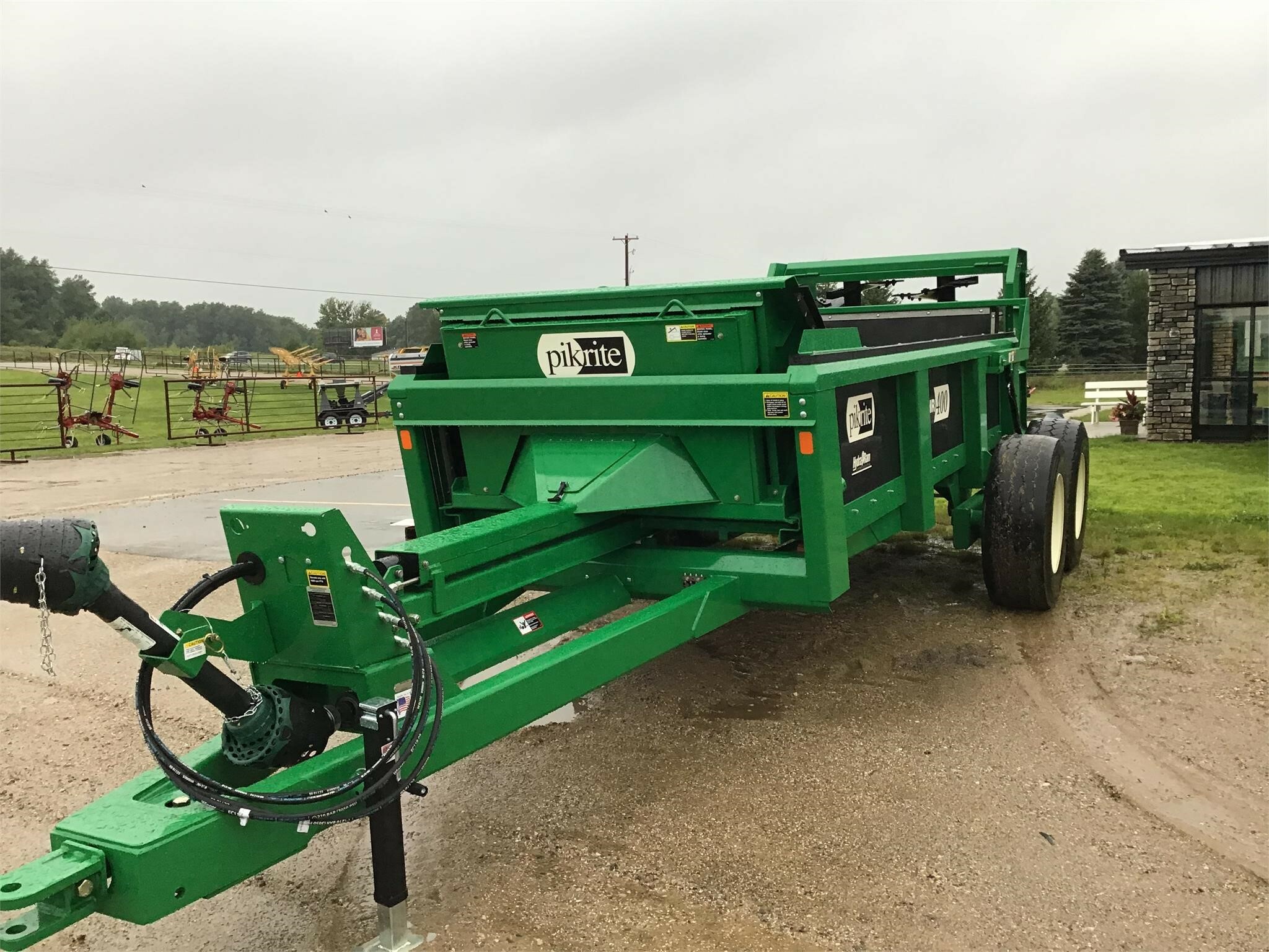 2023 Pik Rite HR400 Manure Spreader 51,000 Machinery Pete