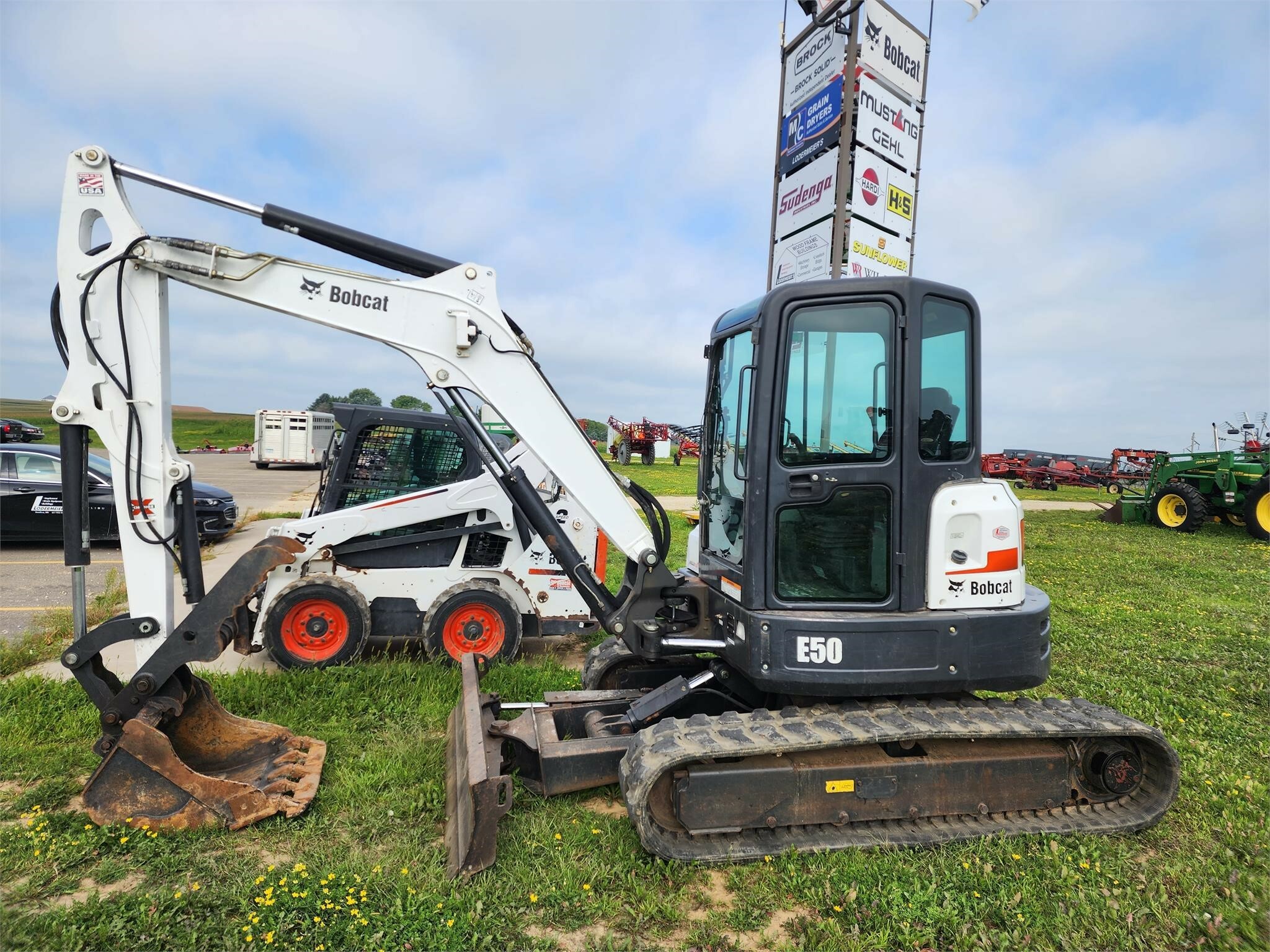 2017 Bobcat E50 Mini Excavator