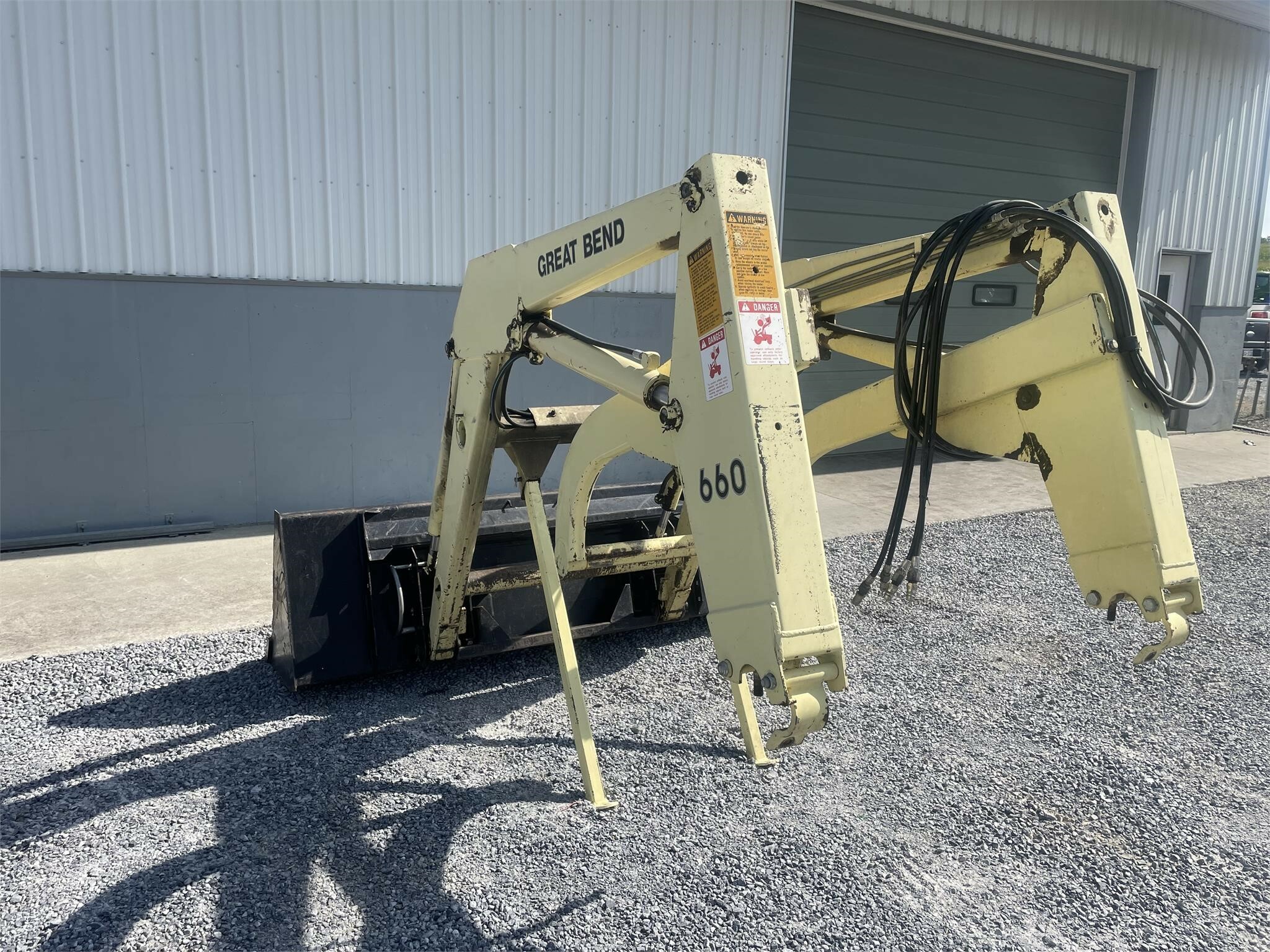 Great Bend 660 Front End Loader 5,900 Machinery Pete