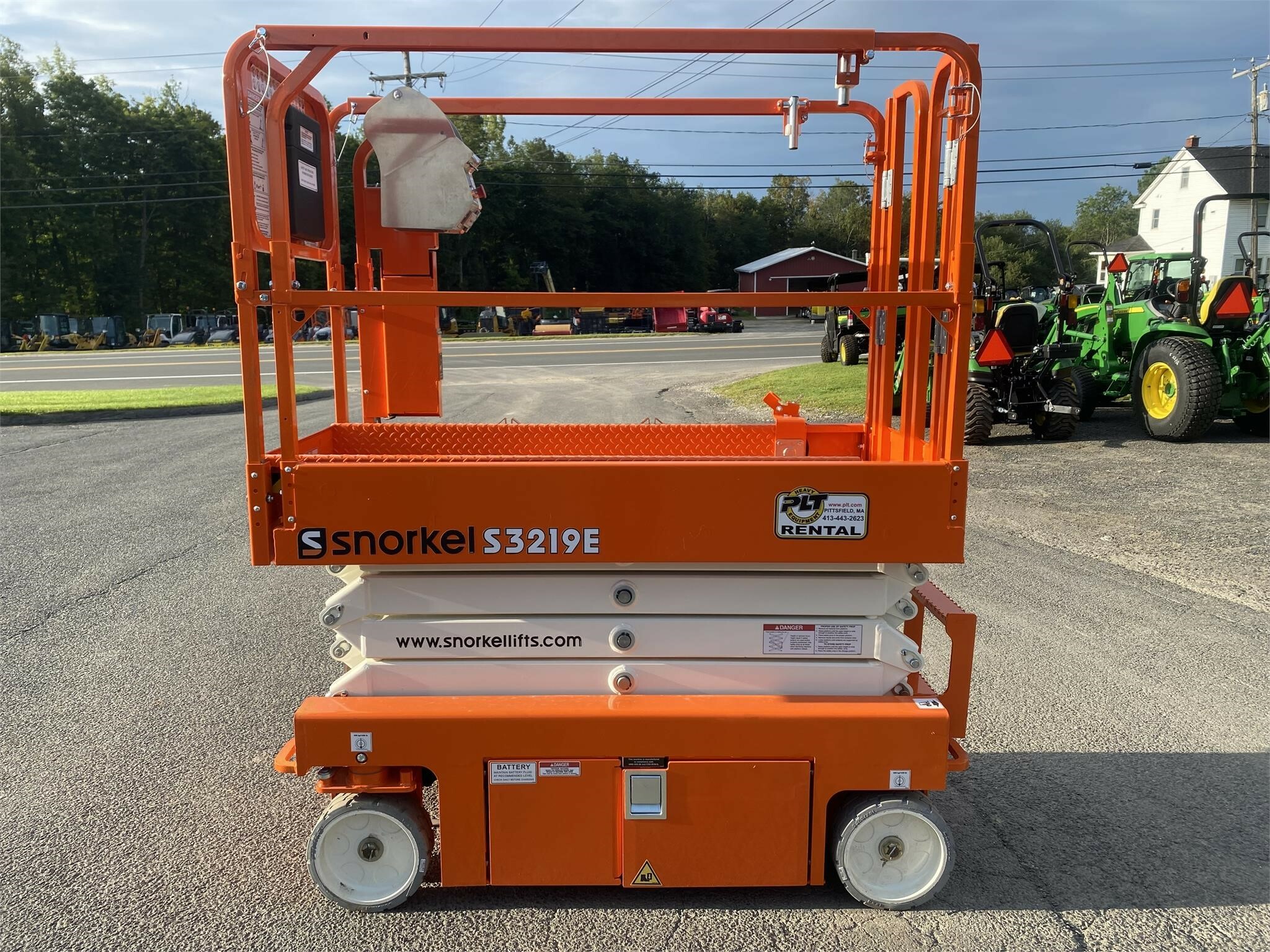 2023 Snorkel S3219E Scissor Lift 18,900 Machinery Pete
