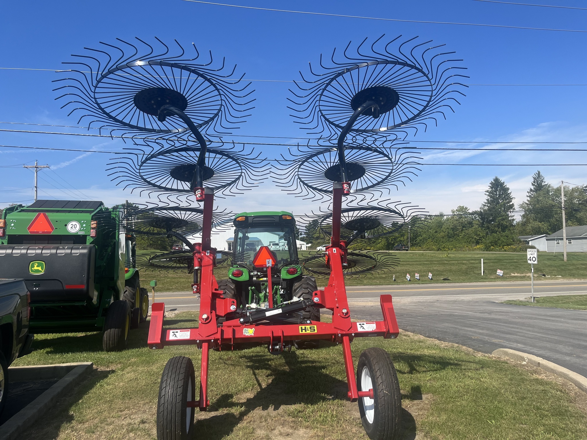 2022 H & S AR2108 Rake