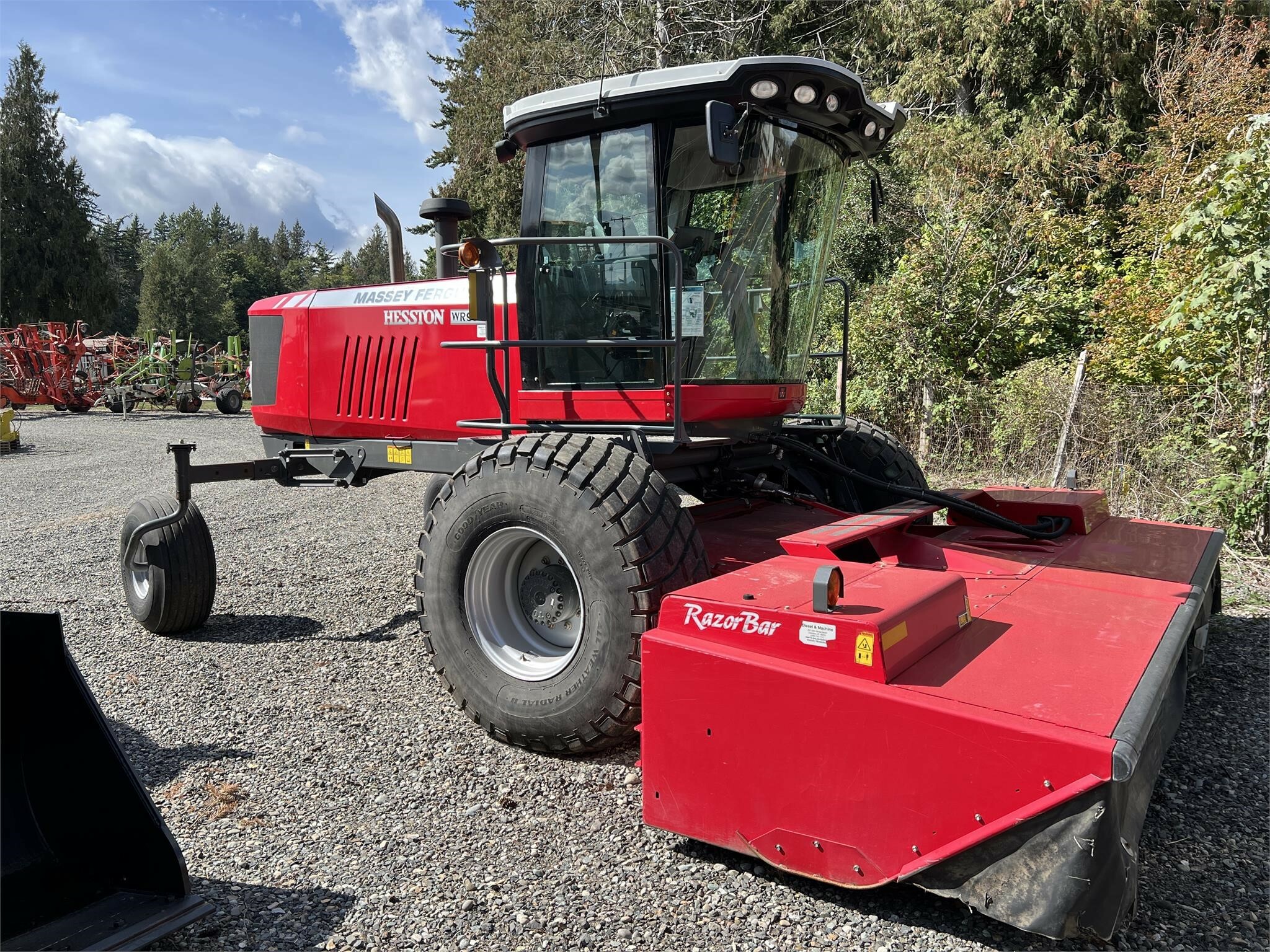 2013 Massey Ferguson WR9760 SelfPropelled Windrowers and Swather