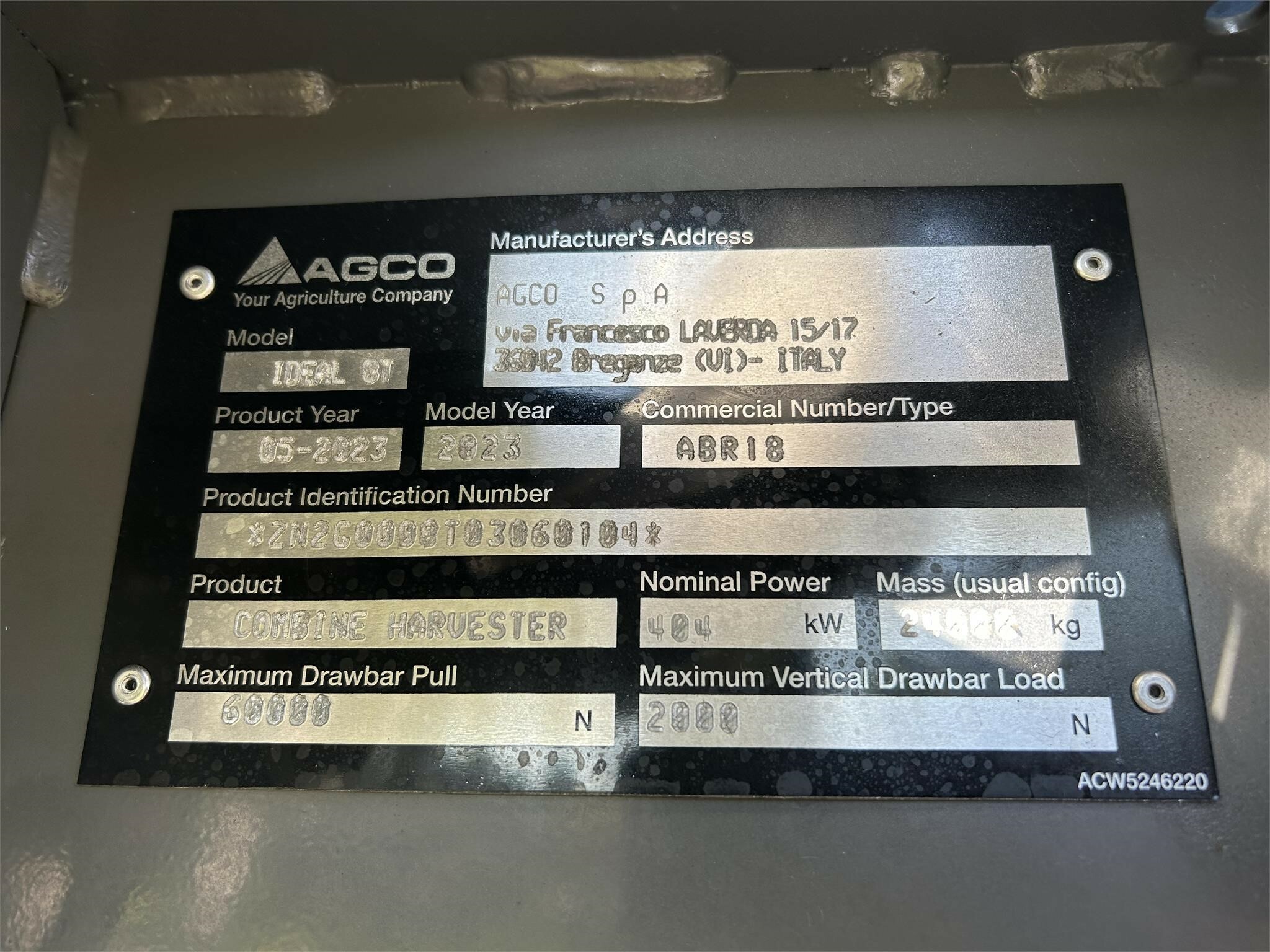 2023 Fendt IDEAL 8T Combine