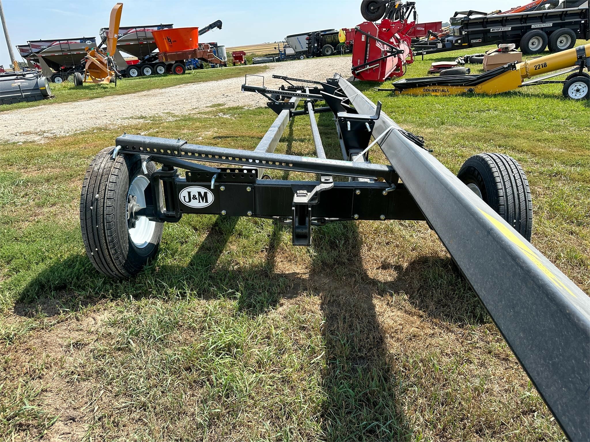 2026 J&M 4WS15-38 Header Trailer