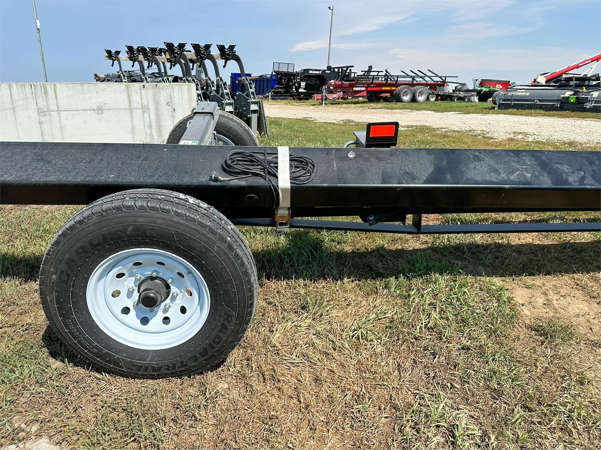2026 J&M 4WS15-38 Header Trailer