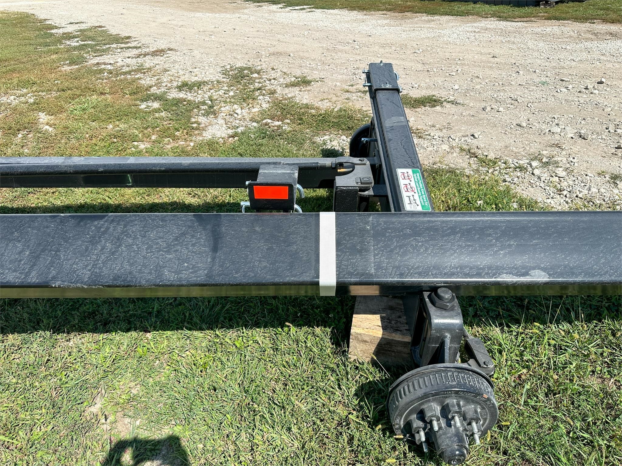 2026 J&M 4WS15-38 Header Trailer