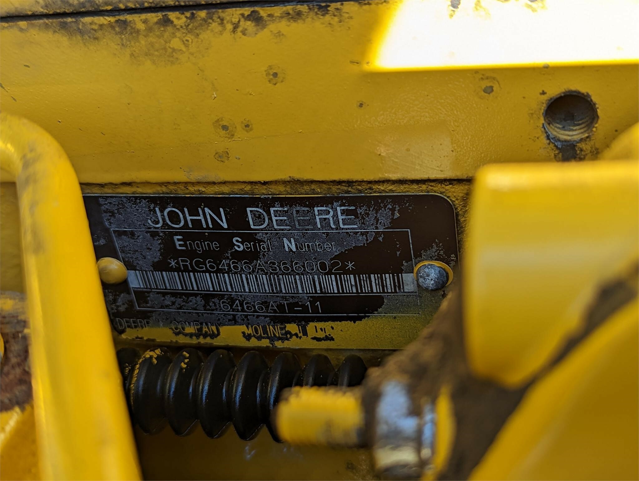 1996 Deere 762B Scraper