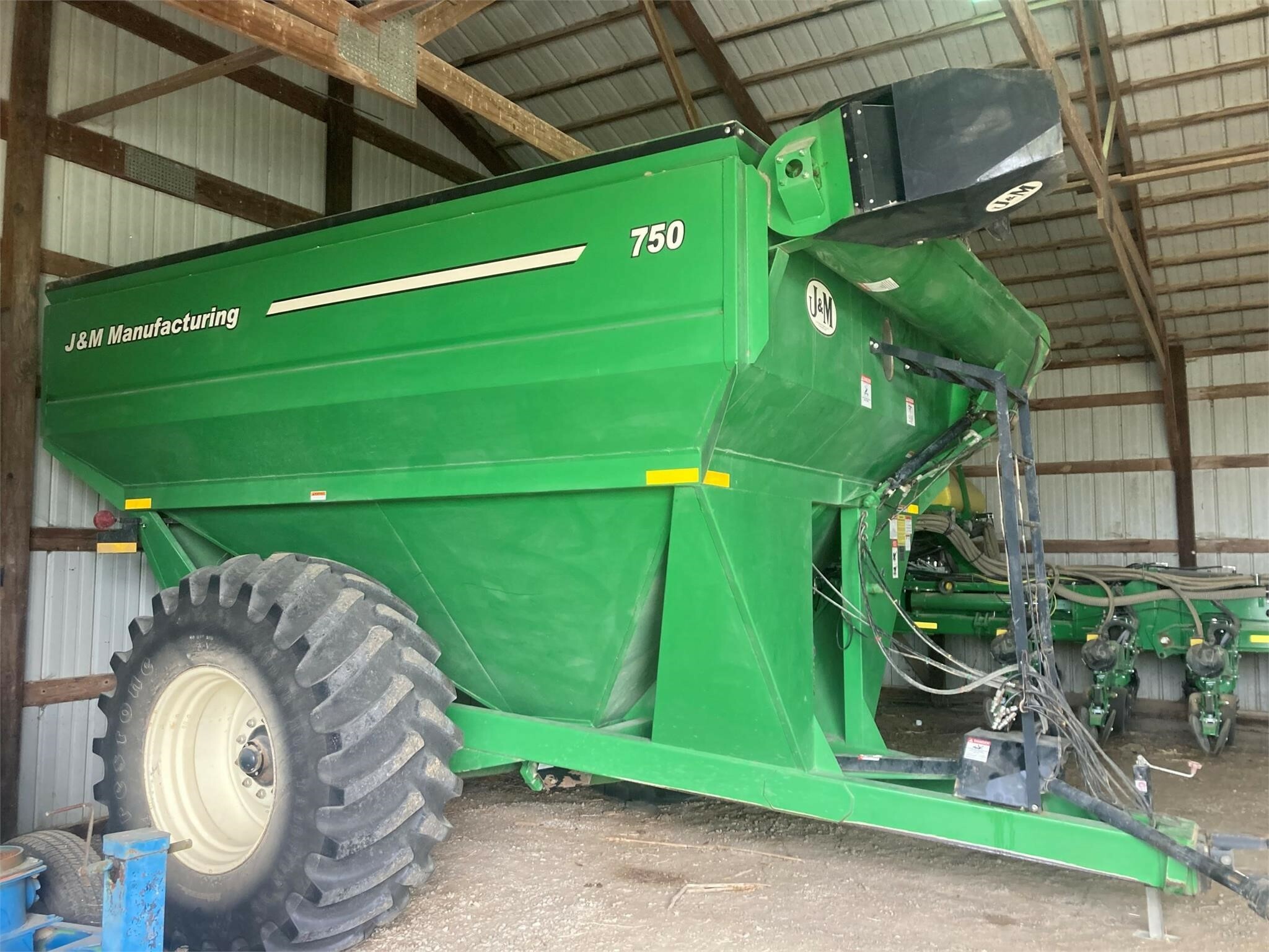 J&M 750 Grain Cart 25,900 Machinery Pete