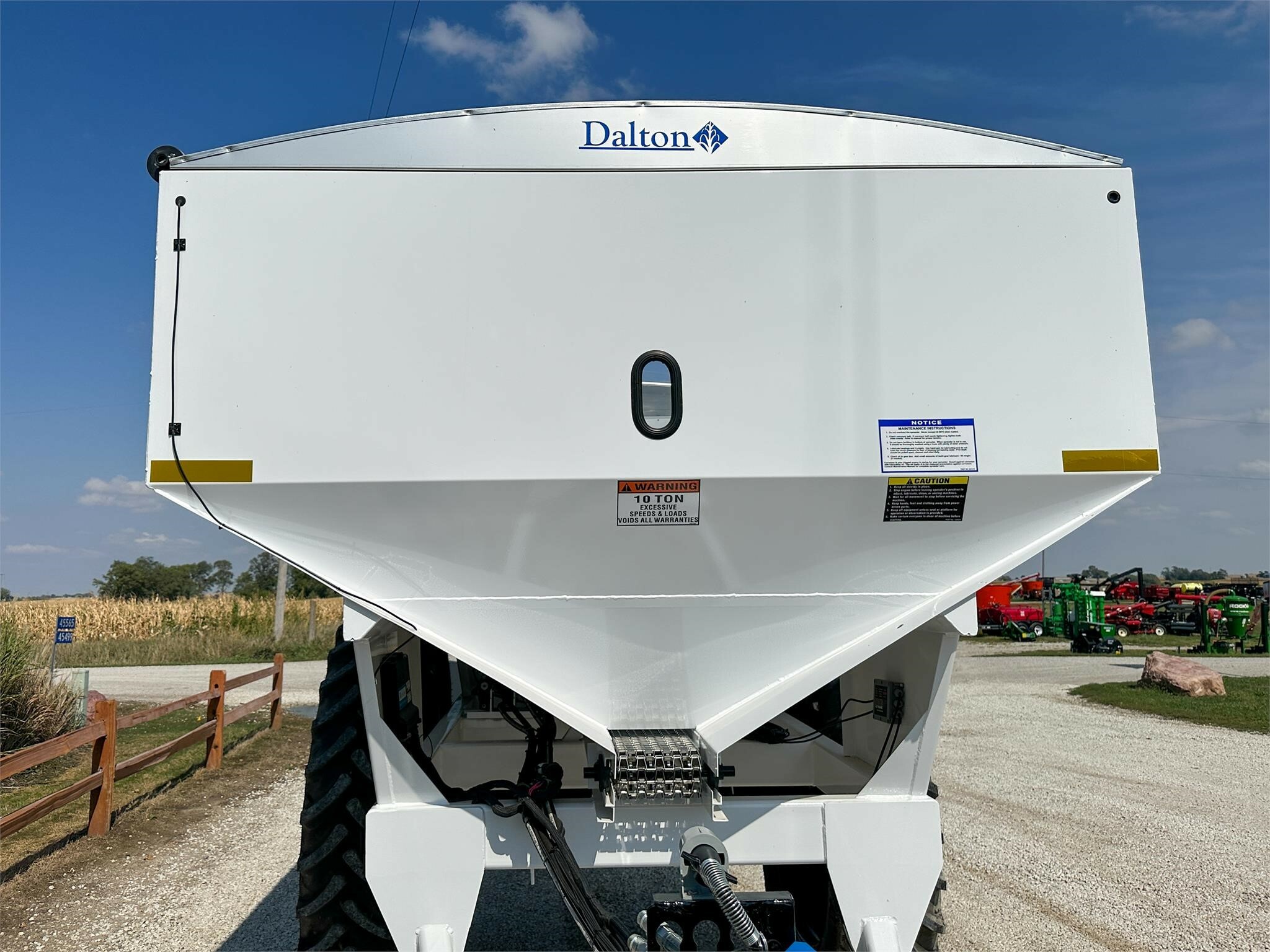 2026 Dalton Ag Products 1000 Pull-Type Fertilizer Spreader
