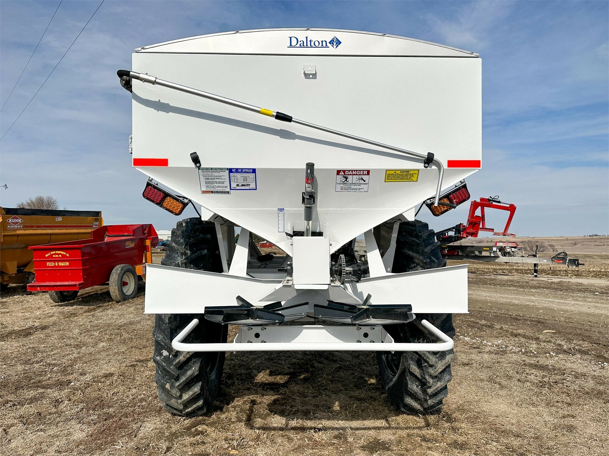 2026 Dalton Ag Products MOBILITY 1200WS Pull-Type Fertilizer Spreader