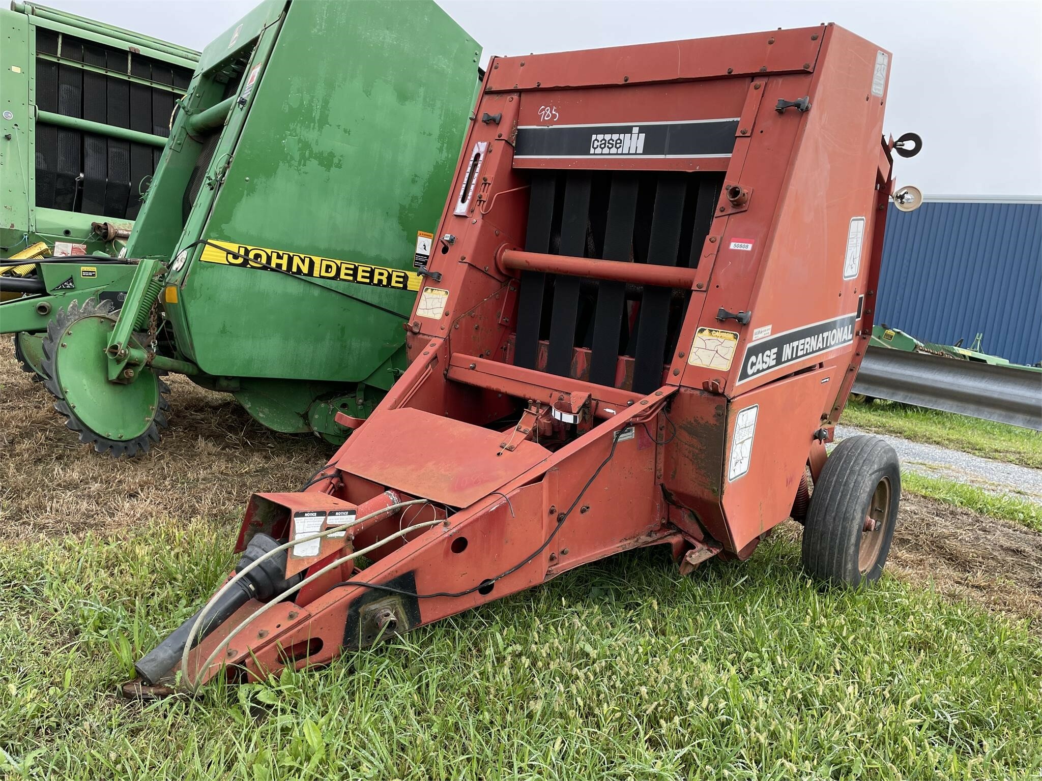 Case IH 8420 Round Baler 4,800 Machinery Pete