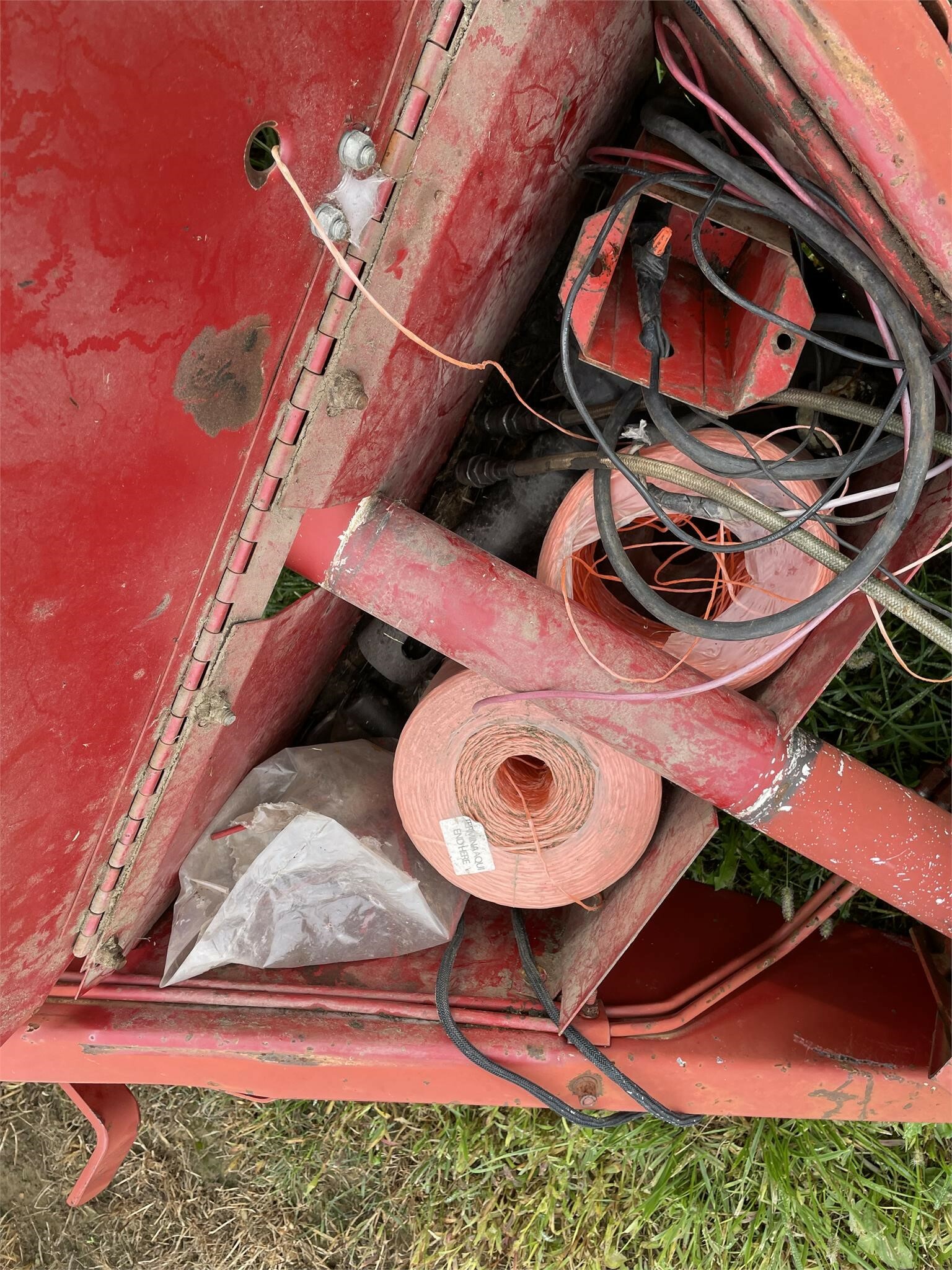 Case IH 8420 Round Baler 4,800 Machinery Pete