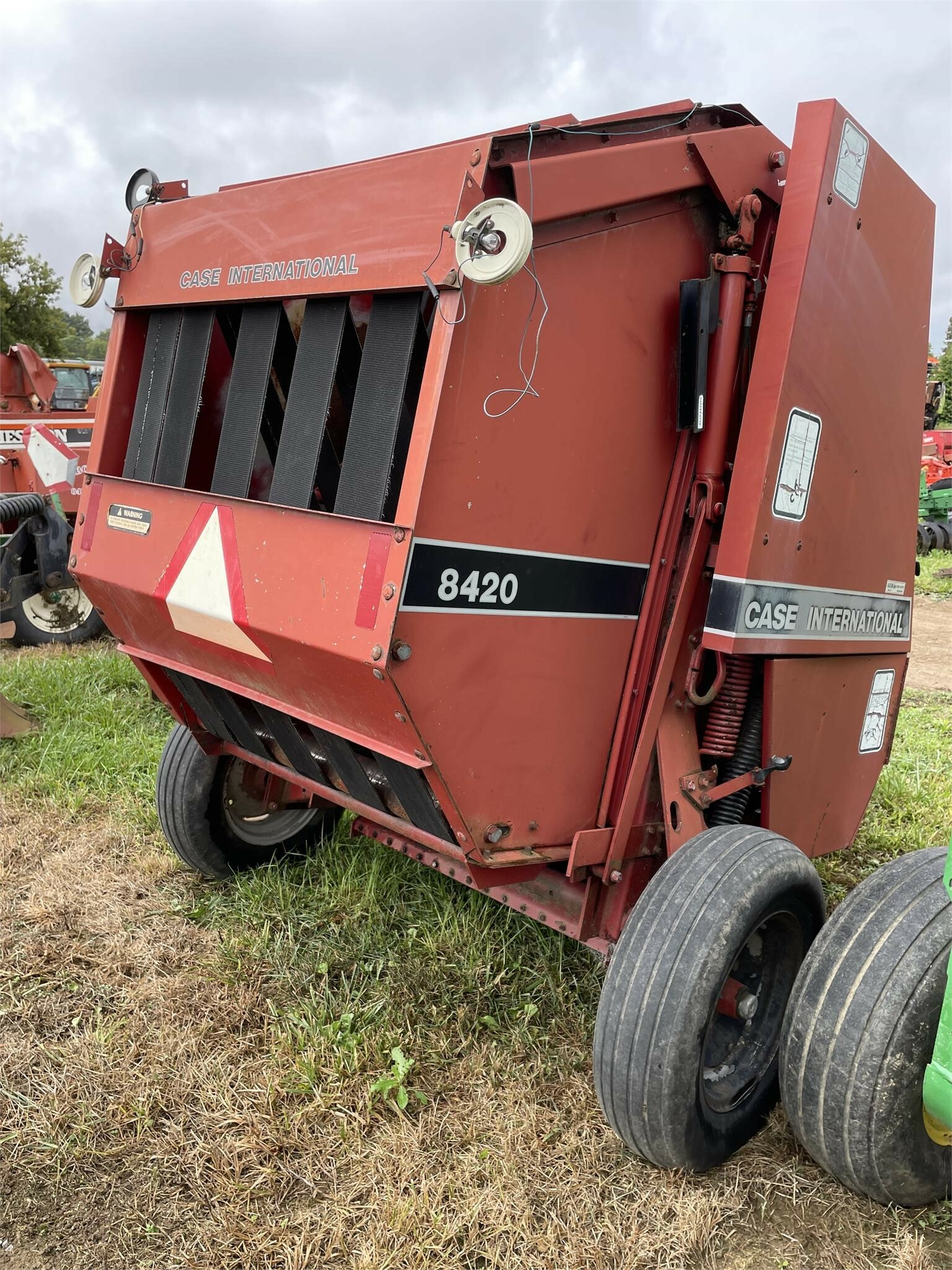 Case IH 8420 Round Baler 4,800 Machinery Pete