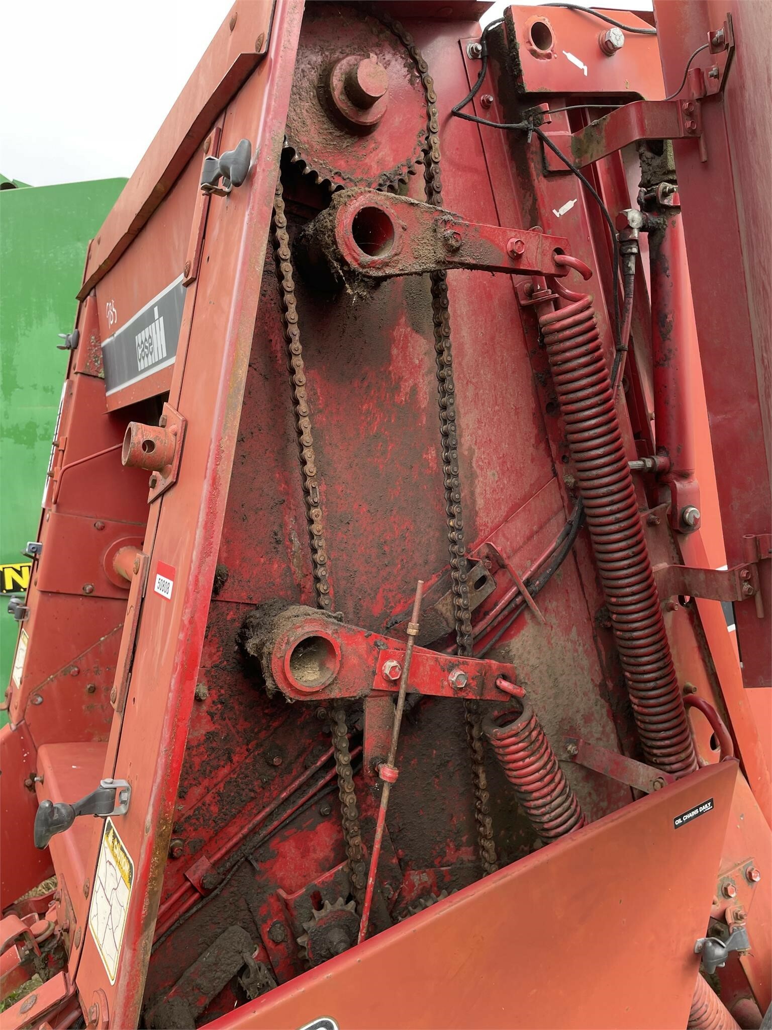 Case IH 8420 Round Baler 4,800 Machinery Pete