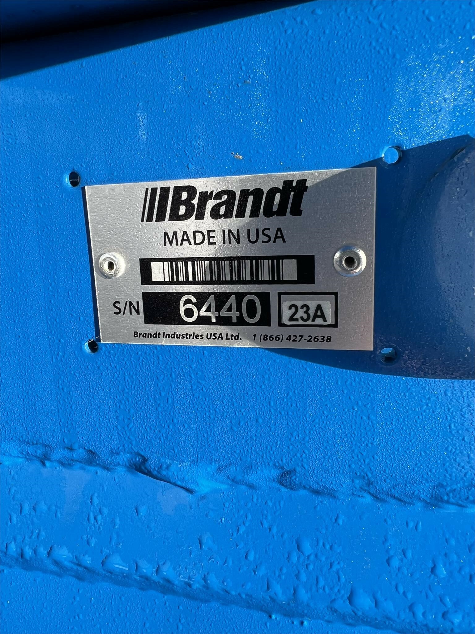 2023 Brandt 1545TDLP Augers and Conveyor