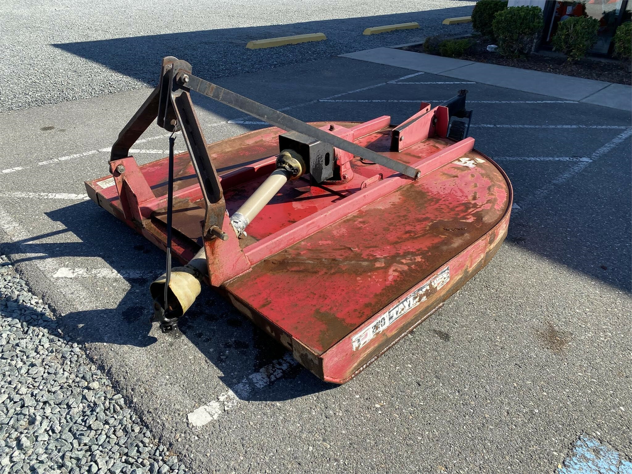 Taylor Way 270 Rotary Cutter 2,000 Machinery Pete