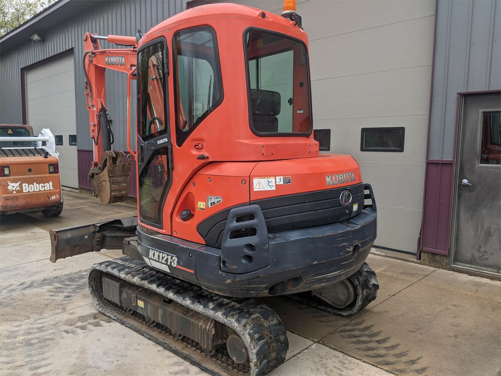 2012 Kubota KX1213 Excavator 48,900 Machinery Pete