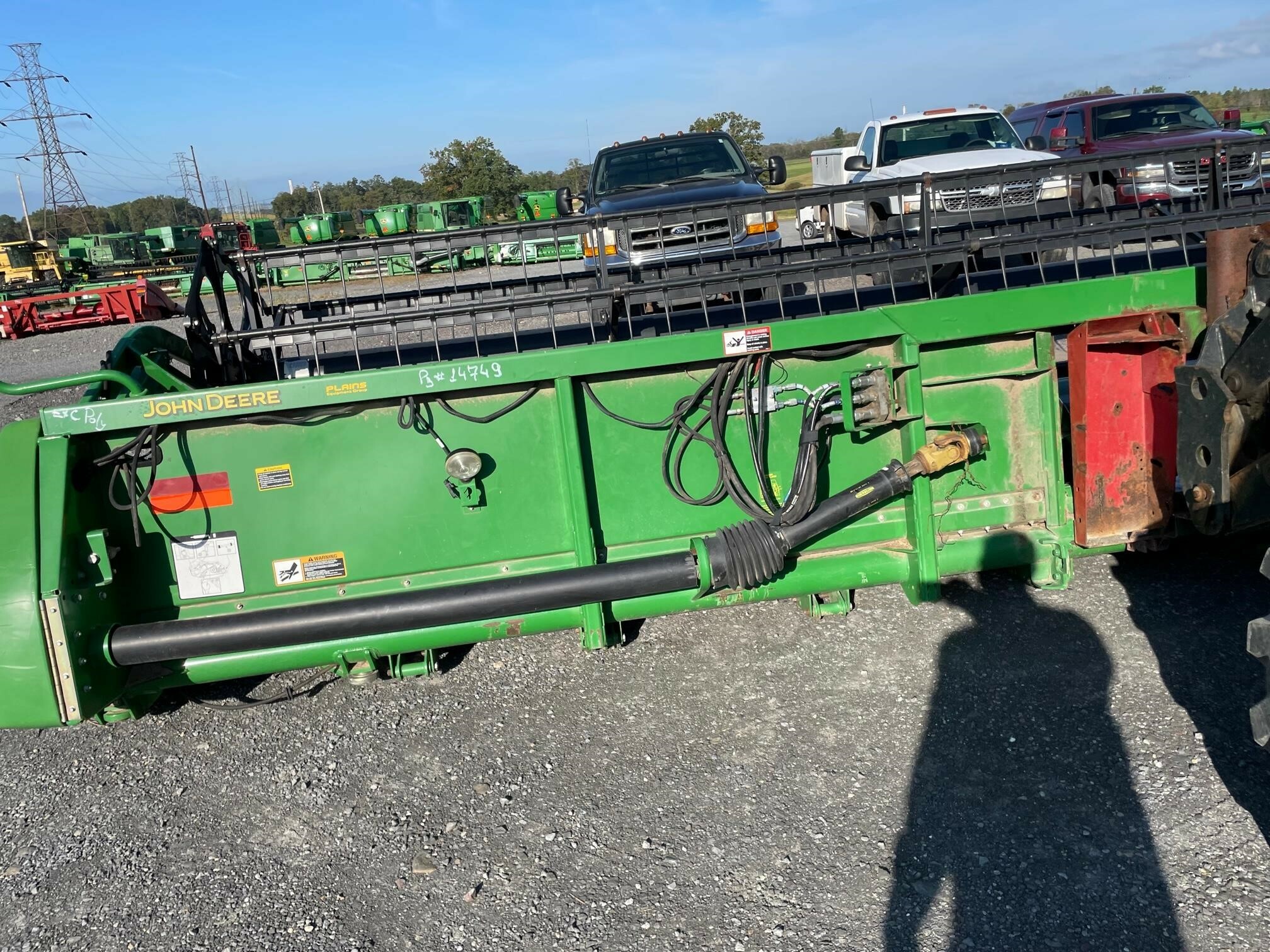 2013 John Deere 625F Platform