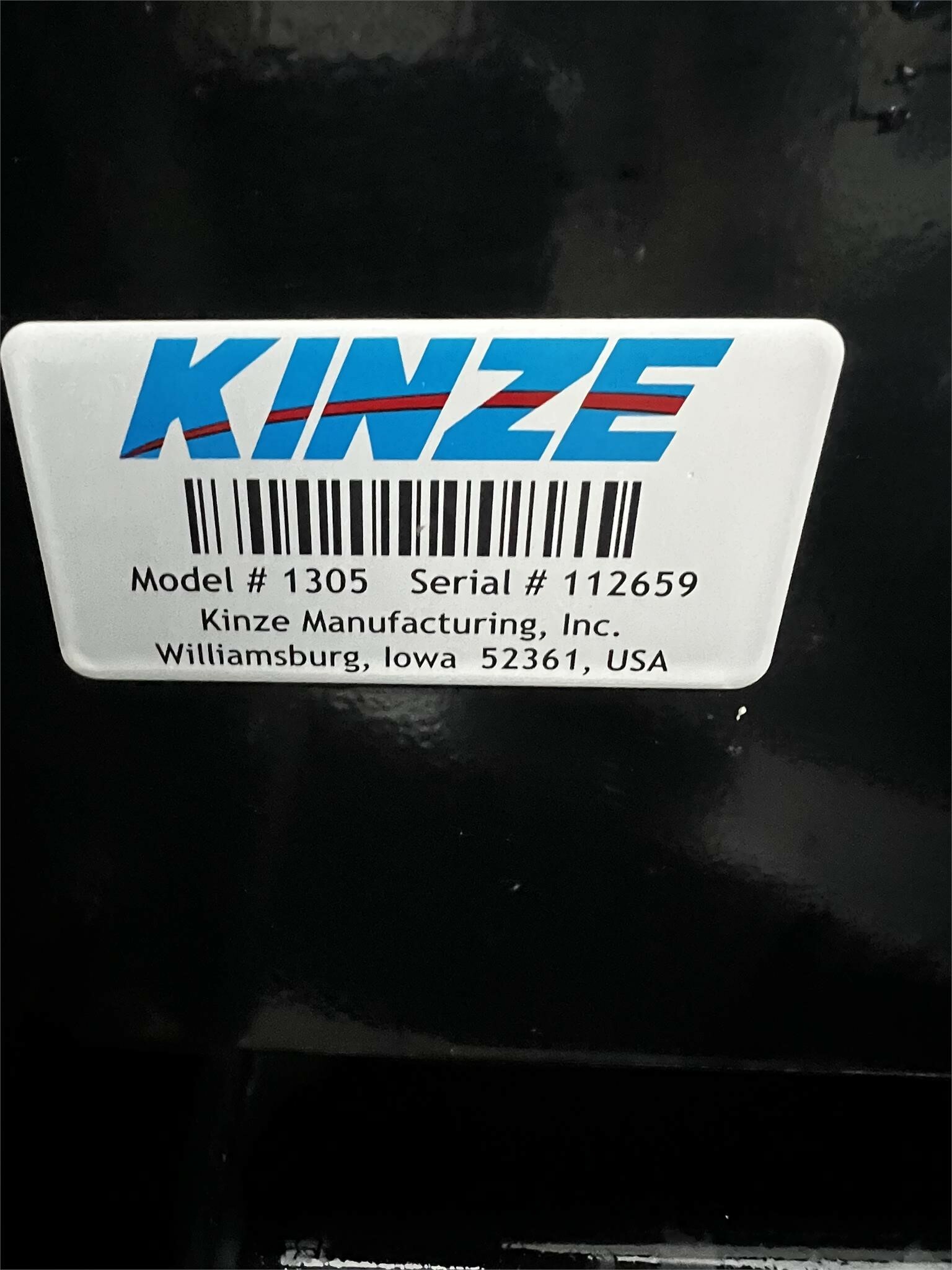 2019 Kinze 1305 Grain Cart