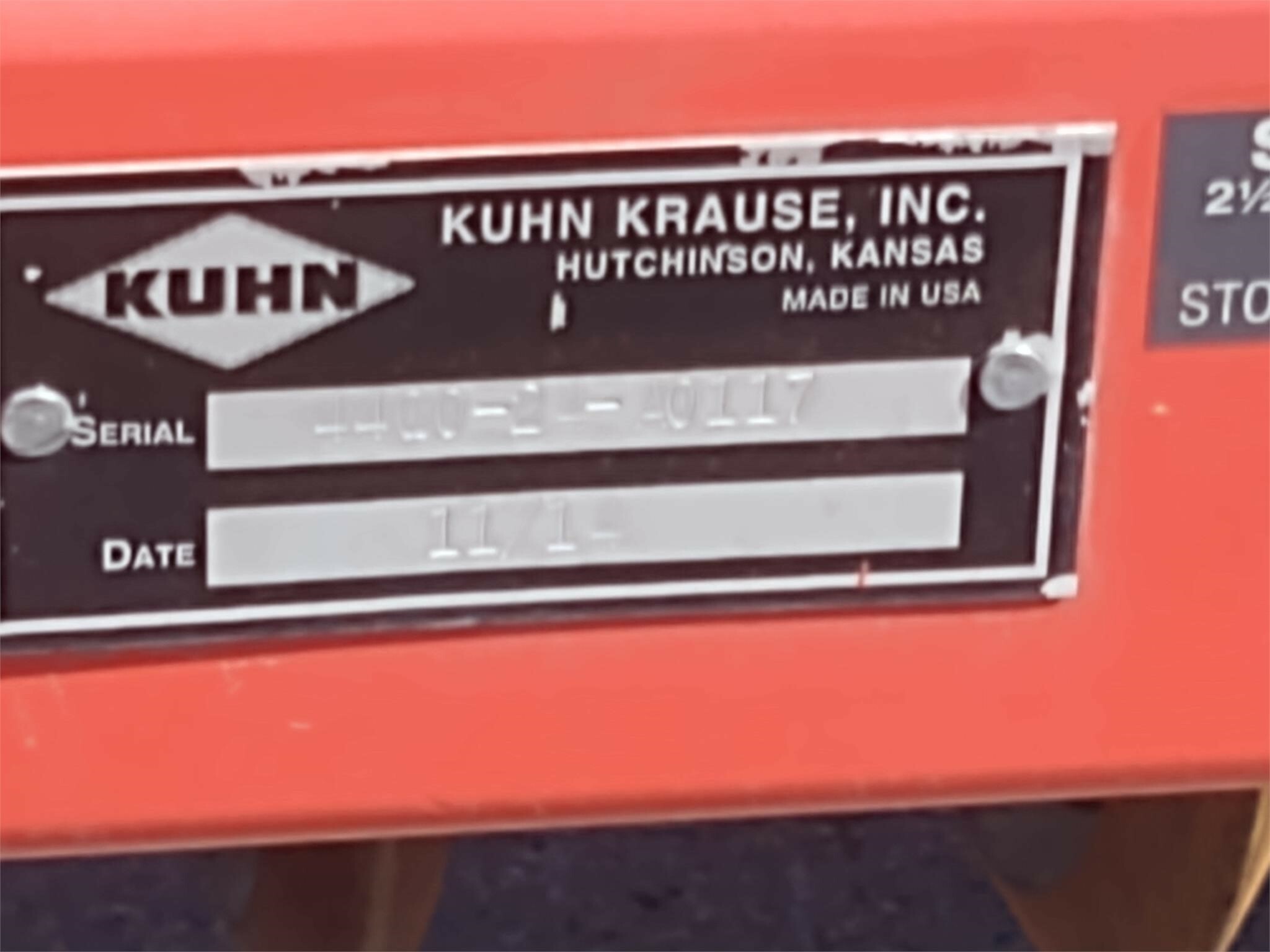 2011 Krause 4850-21 Disk Chisel
