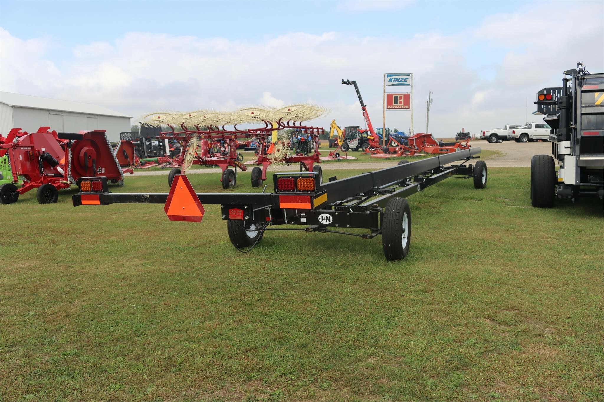  J&M 4WS15-42 Header Trailer