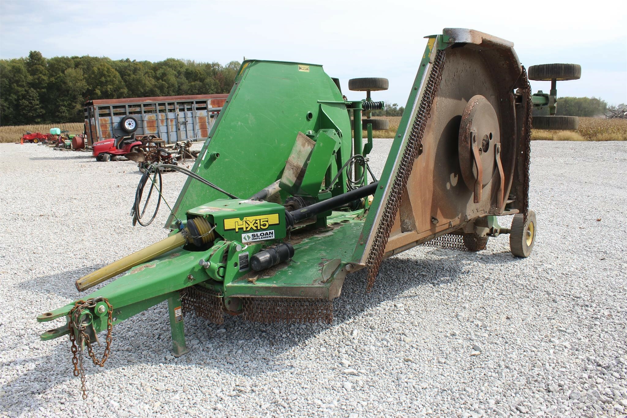 John Deere HX15 Rotary Cutter 12,900 Machinery Pete