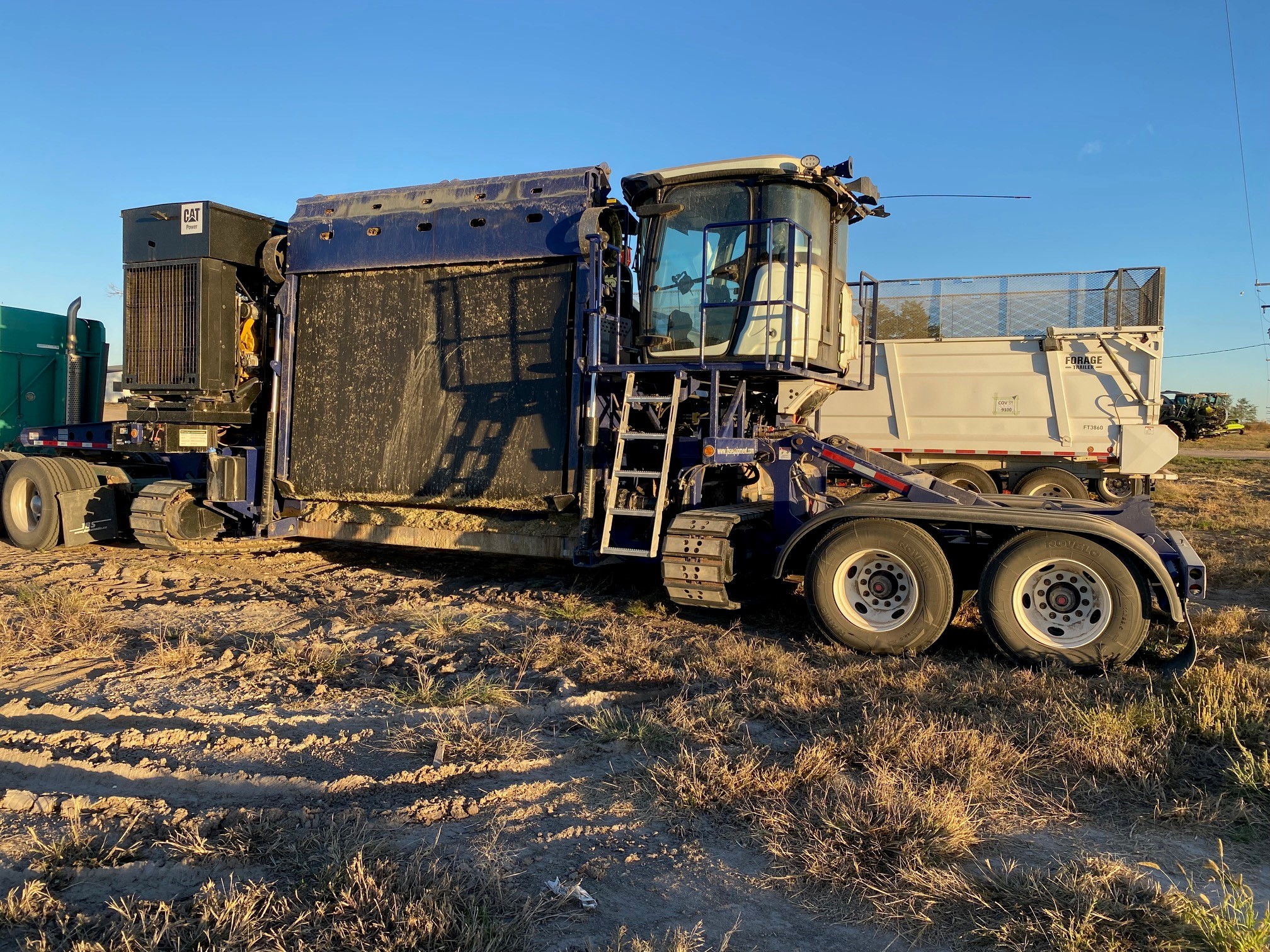2023 JBS TrackPack SB1214 Forage Bagger 636,000 Machinery Pete