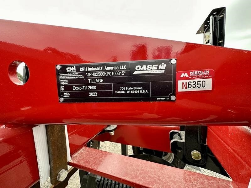 2023 Case IH Ecolo-Til 2500 In-Line Ripper