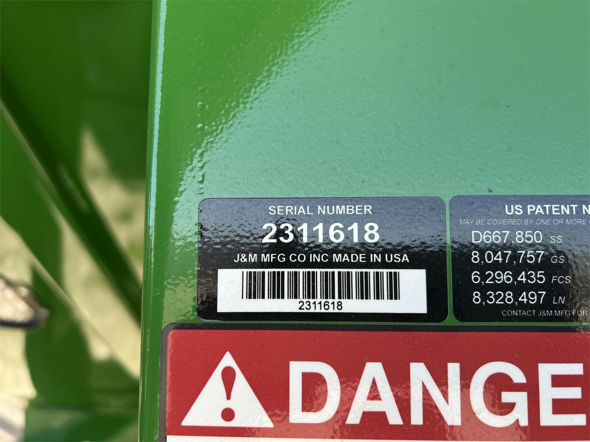2023 J&M 1312-20S Grain Cart
