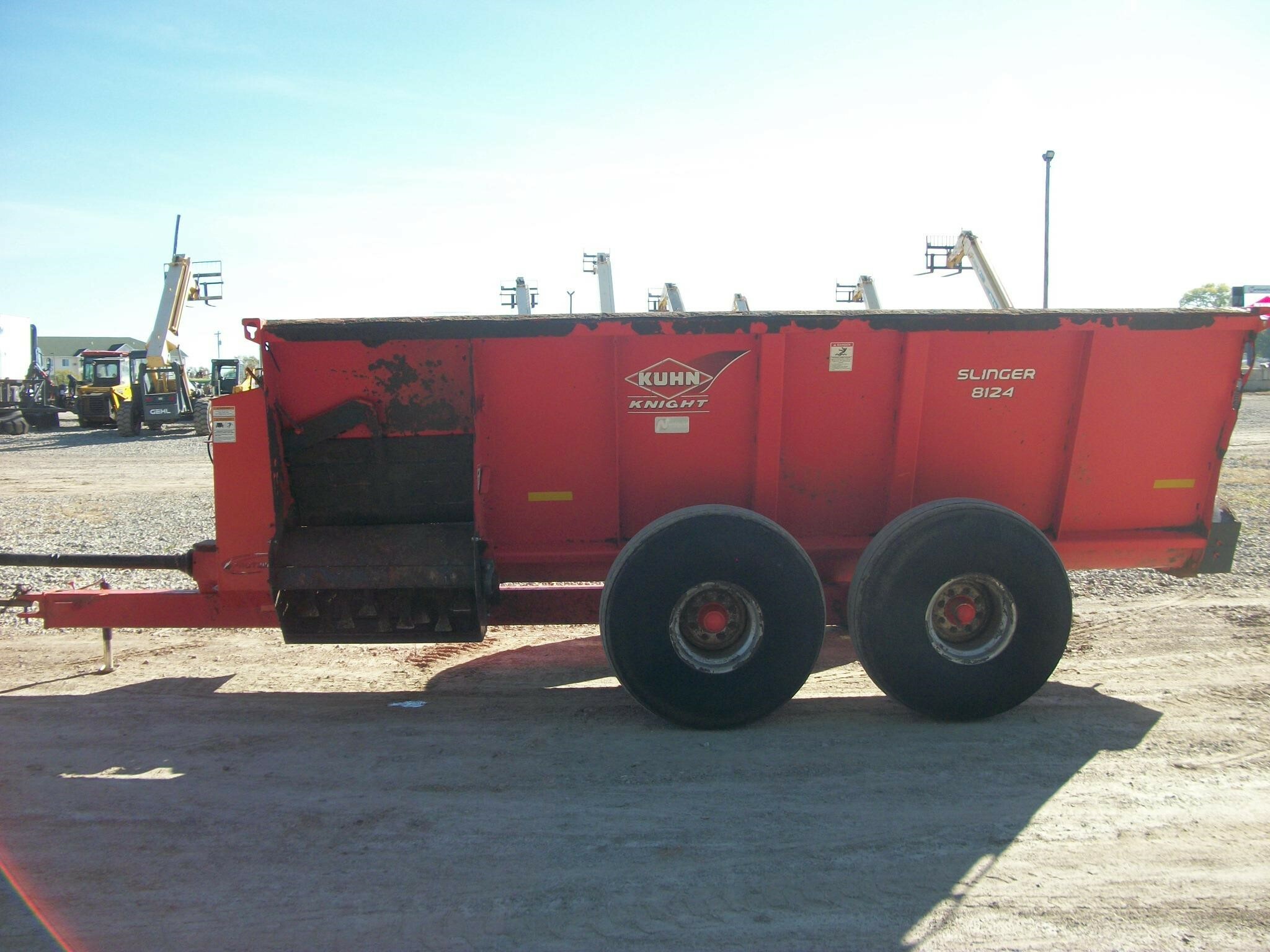 Kuhn Knight 8124 Manure Spreader 10,500 Machinery Pete