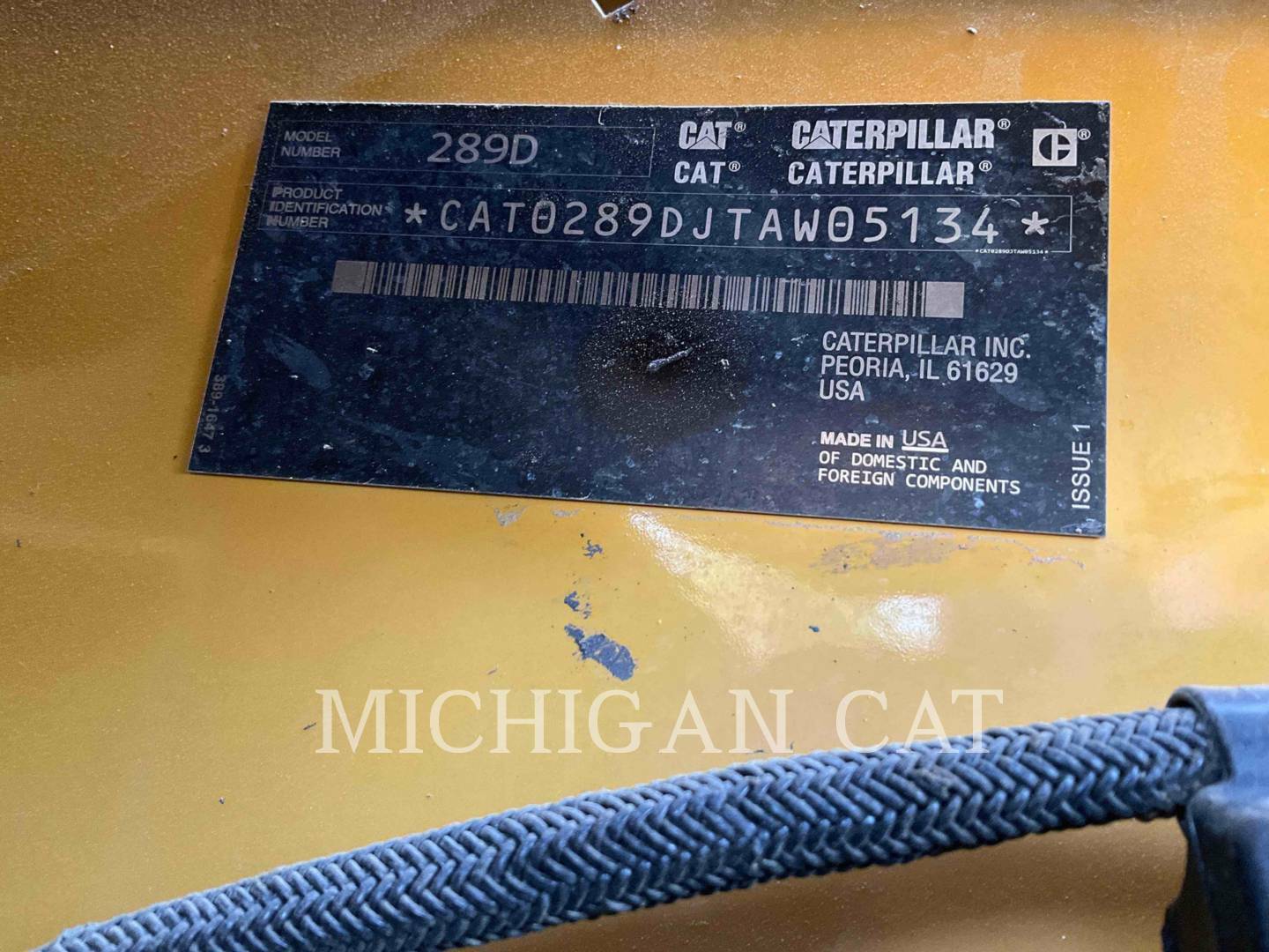 2016 Caterpillar 289D A2Q Skid Steer