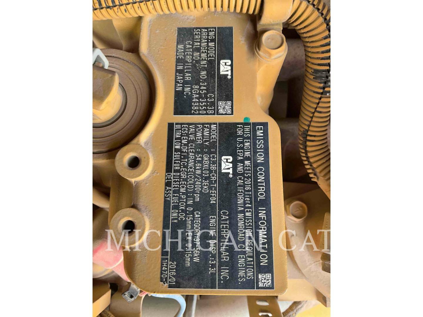 2016 Caterpillar 289D A2Q Skid Steer